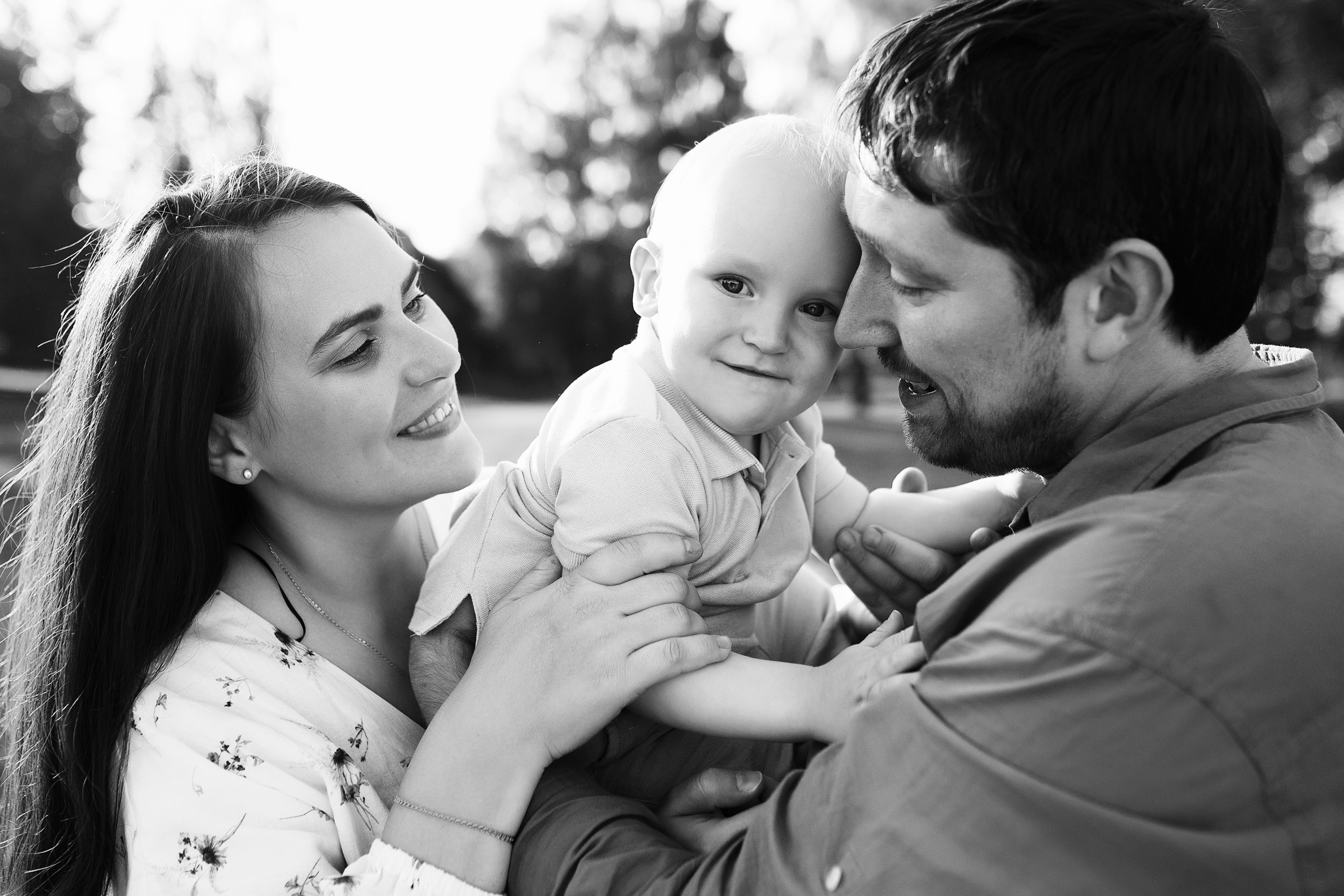 Нелли и ее семья. Фотограф новорожденных Оксана Полевская