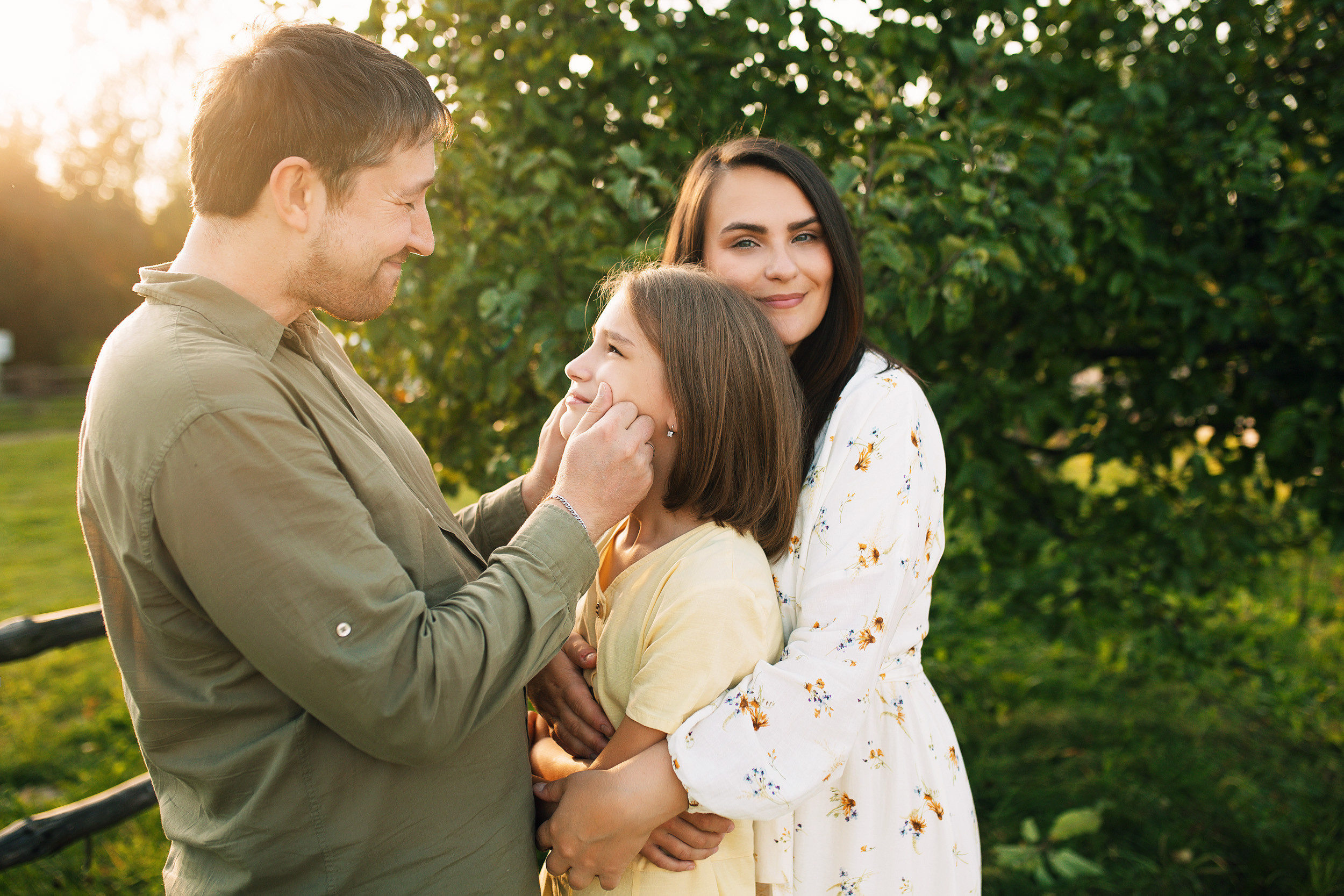 Нелли и ее семья. Фотограф новорожденных Оксана Полевская