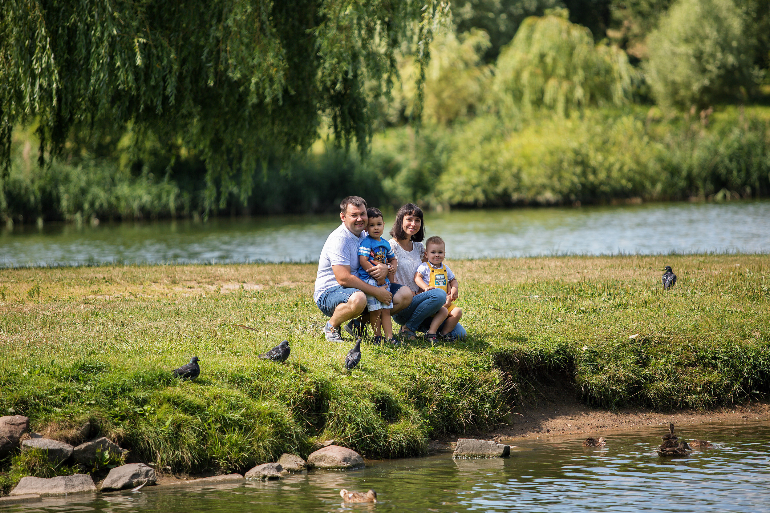 Тёма, Юра, Дарья и Женя. Фотограф новорожденных Оксана Полевская