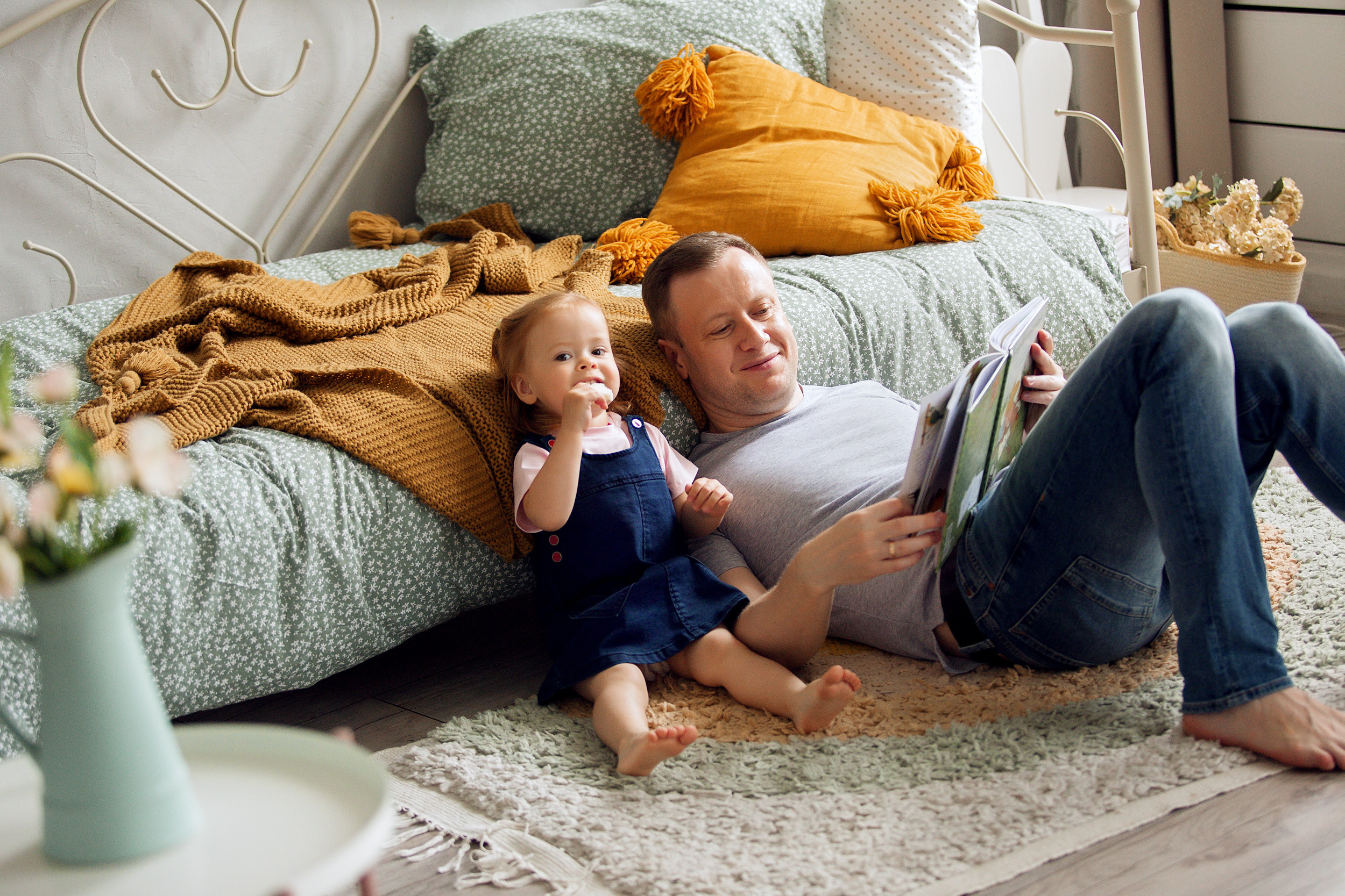 Варя, Полина, Сергей. Фотограф новорожденных Оксана Полевская