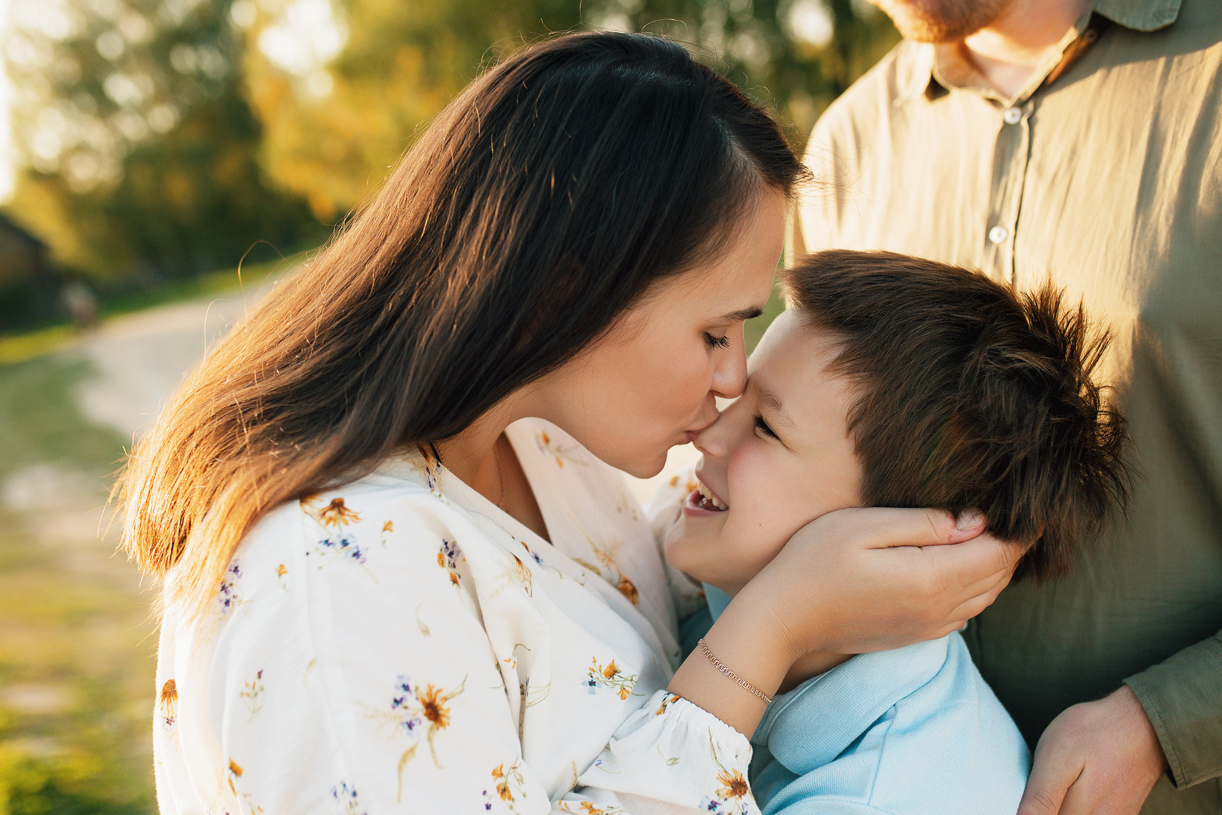Нелли и ее семья. Фотограф новорожденных Оксана Полевская