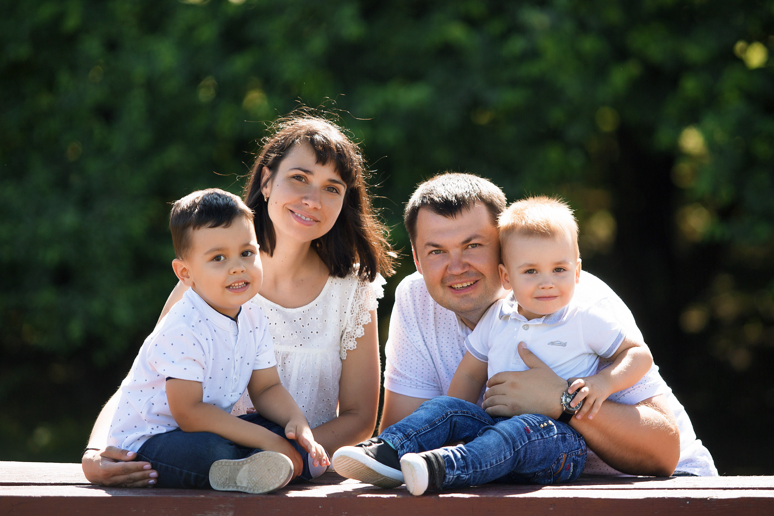 Тёма, Юра, Дарья и Женя. Фотограф новорожденных Оксана Полевская