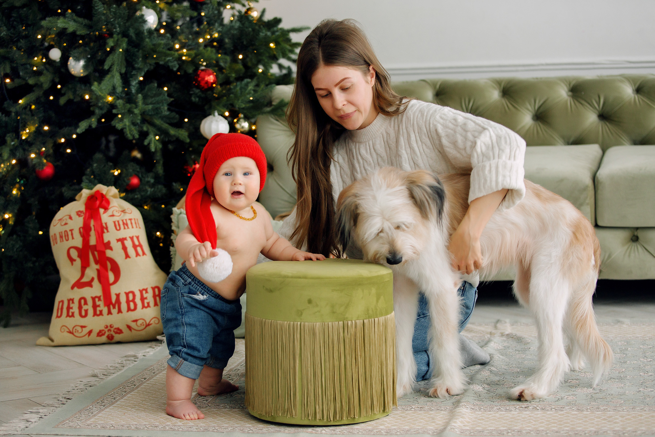 Мишка, Татьяна и Денис. Фотограф новорожденных Оксана Полевская