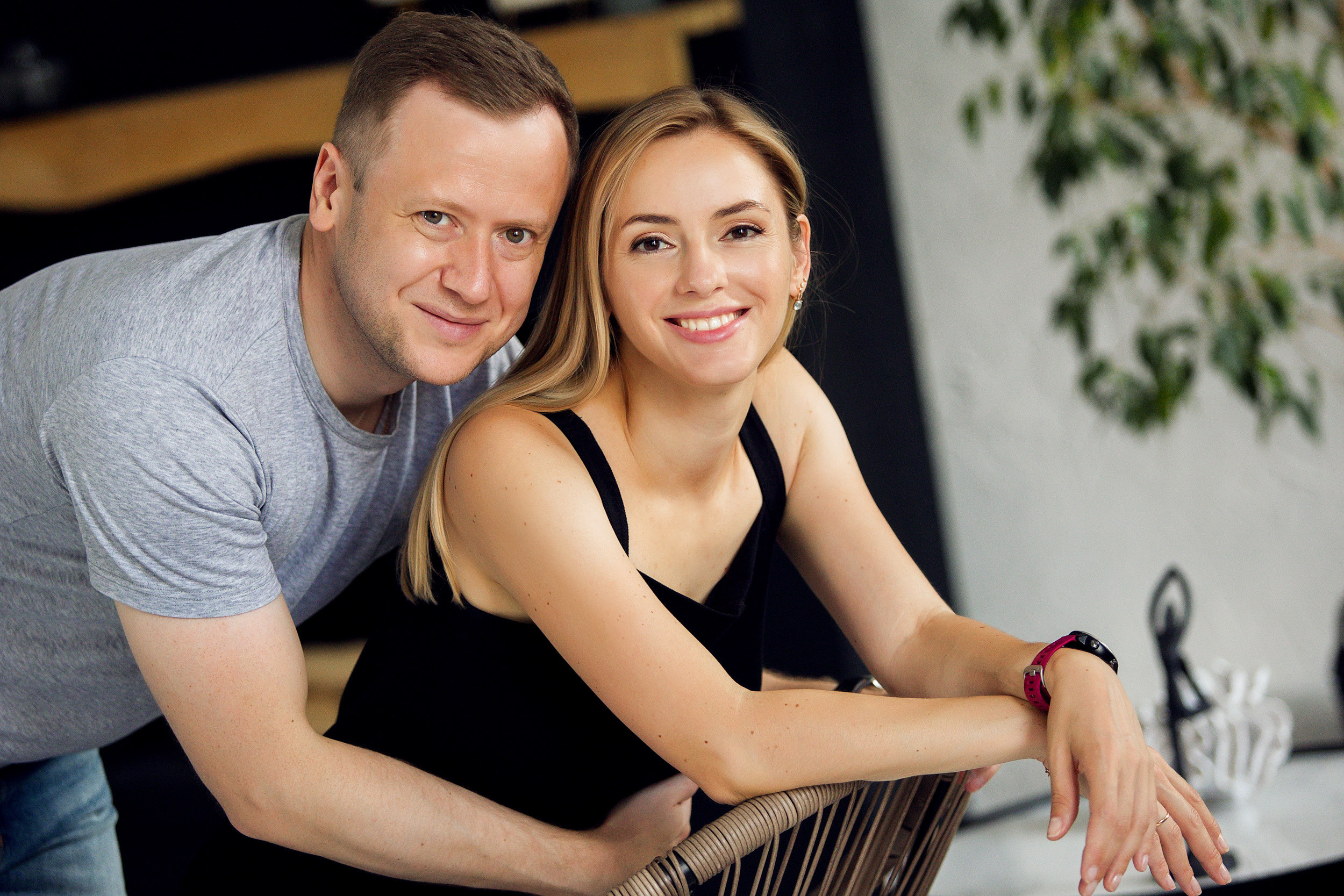 Варя, Полина, Сергей. Фотограф новорожденных Оксана Полевская