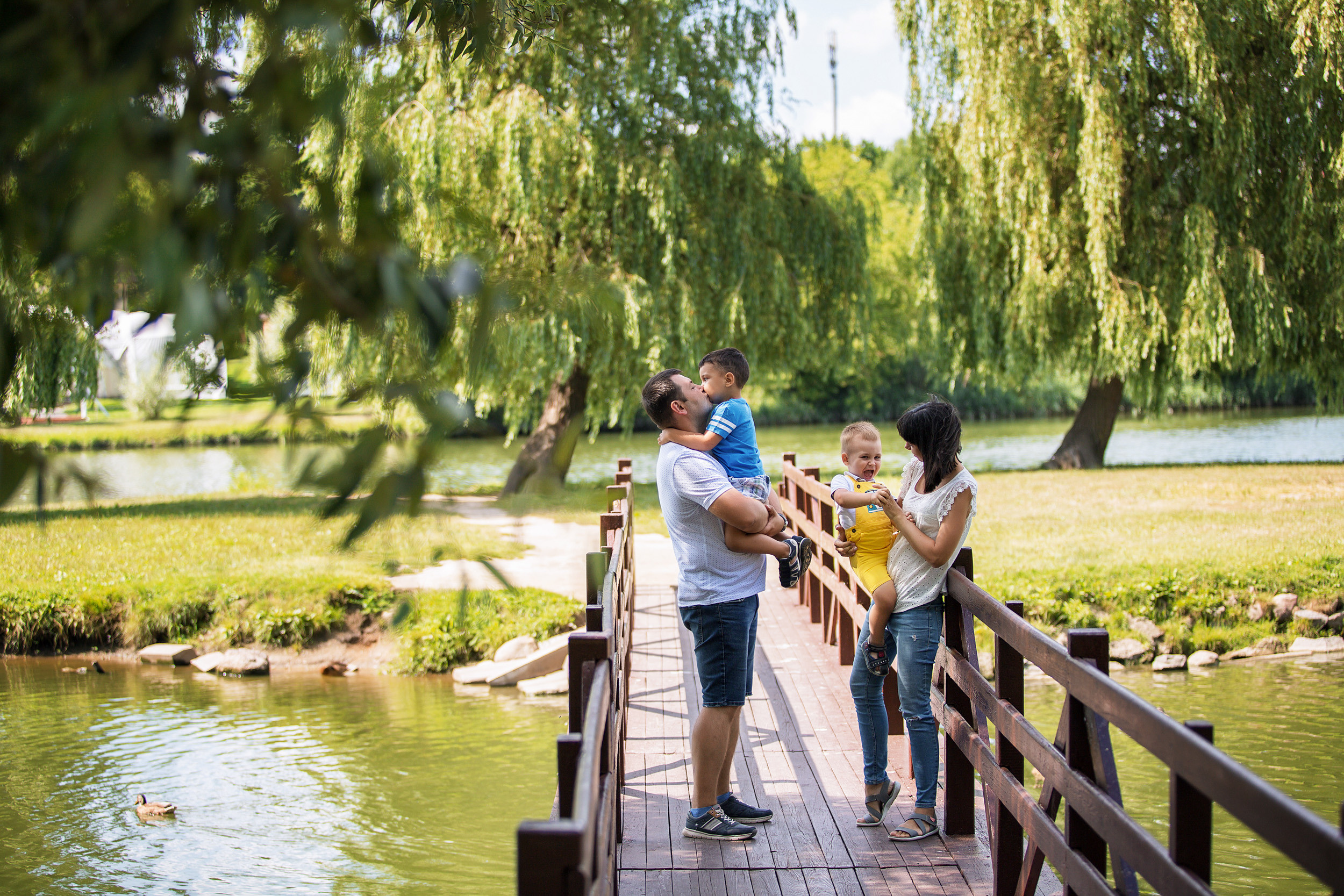 Тёма, Юра, Дарья и Женя. Фотограф новорожденных Оксана Полевская