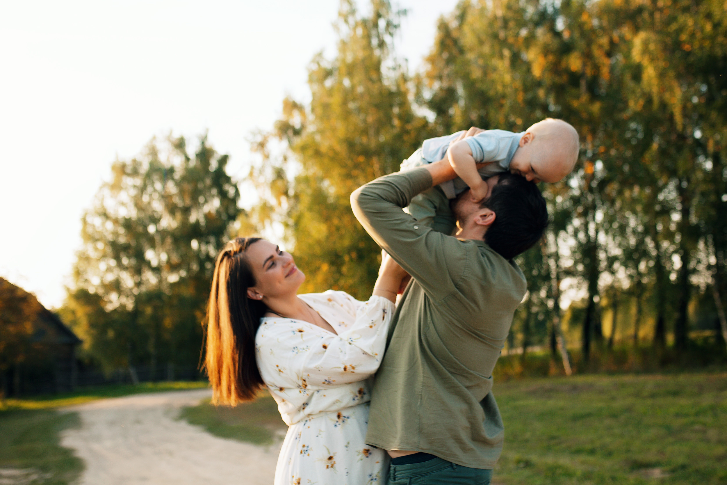 Нелли и ее семья. Фотограф новорожденных Оксана Полевская