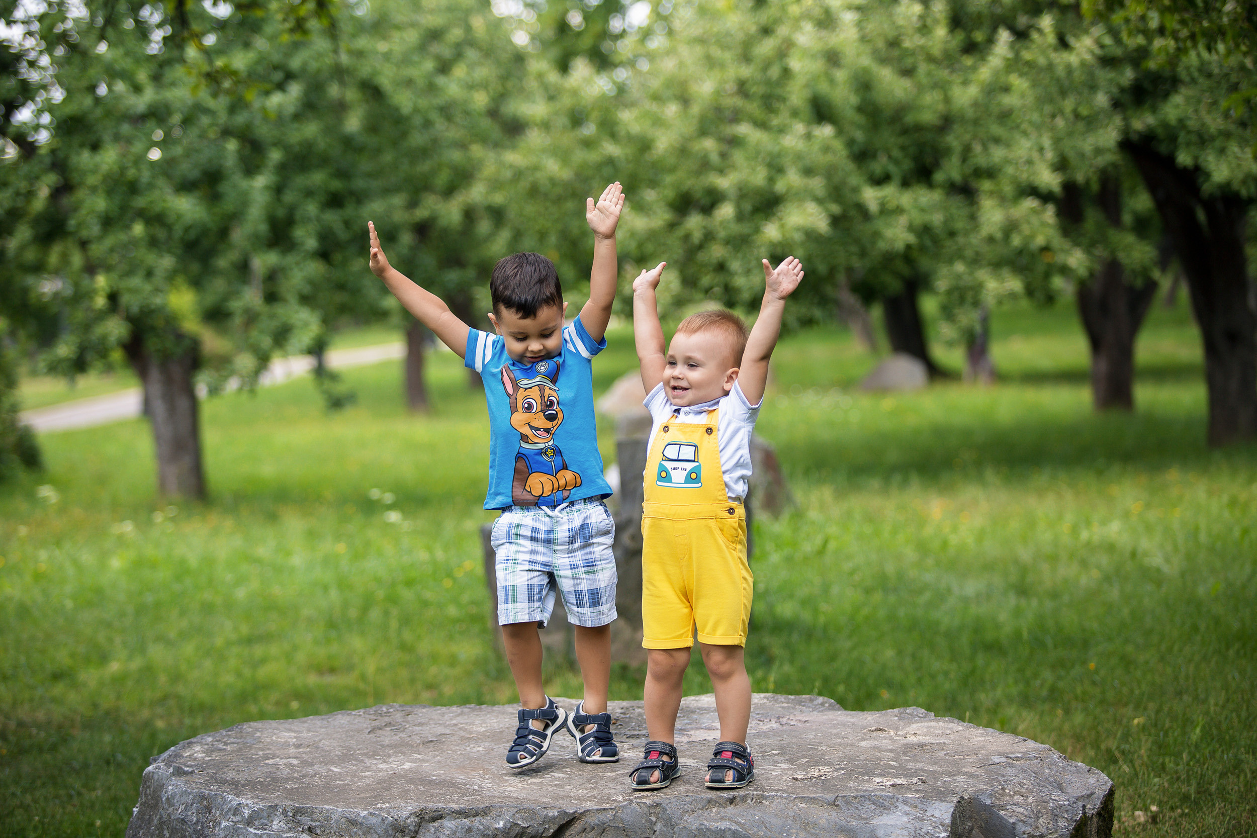 Тёма, Юра, Дарья и Женя. Фотограф новорожденных Оксана Полевская