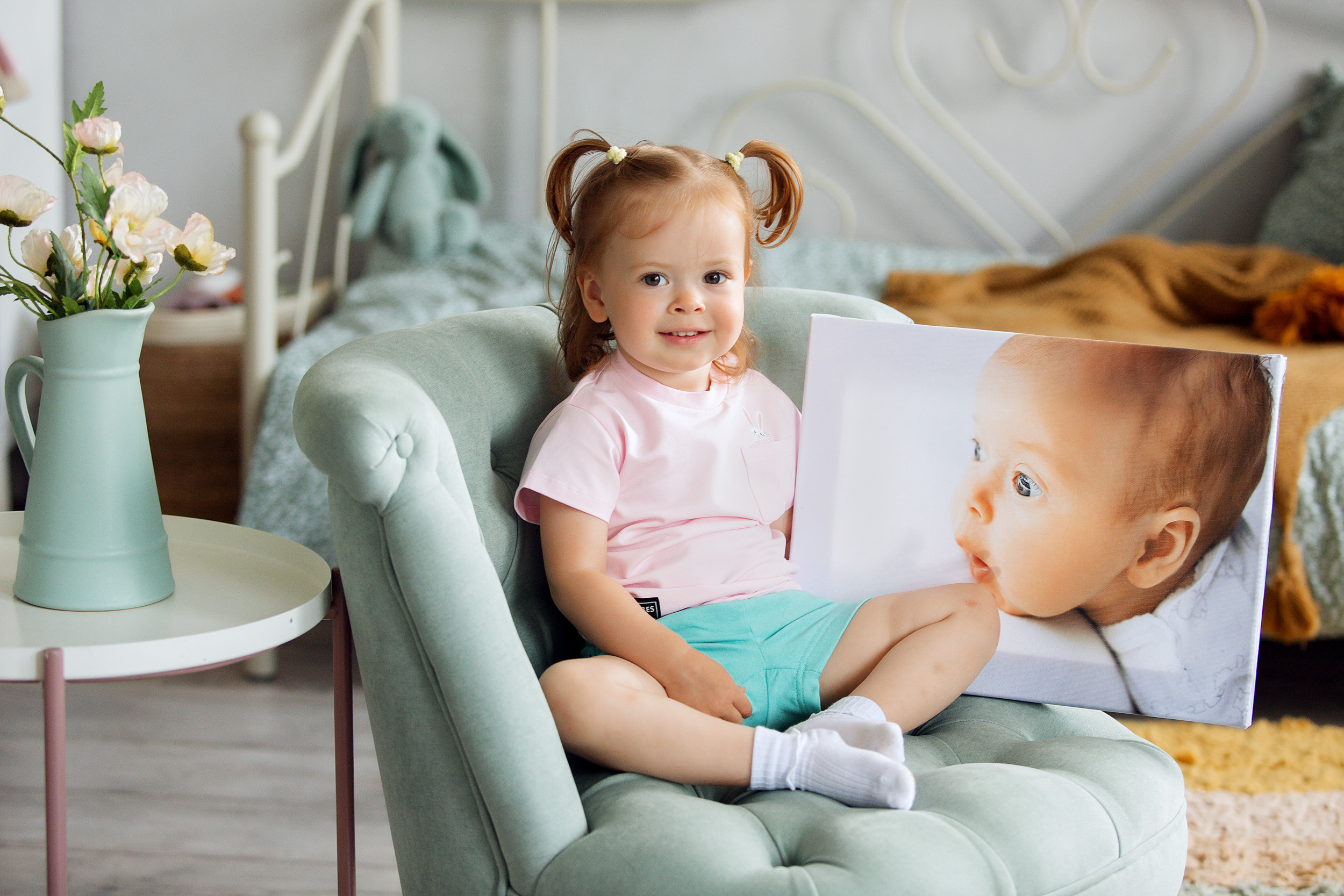 Варя, Полина, Сергей. Фотограф новорожденных Оксана Полевская