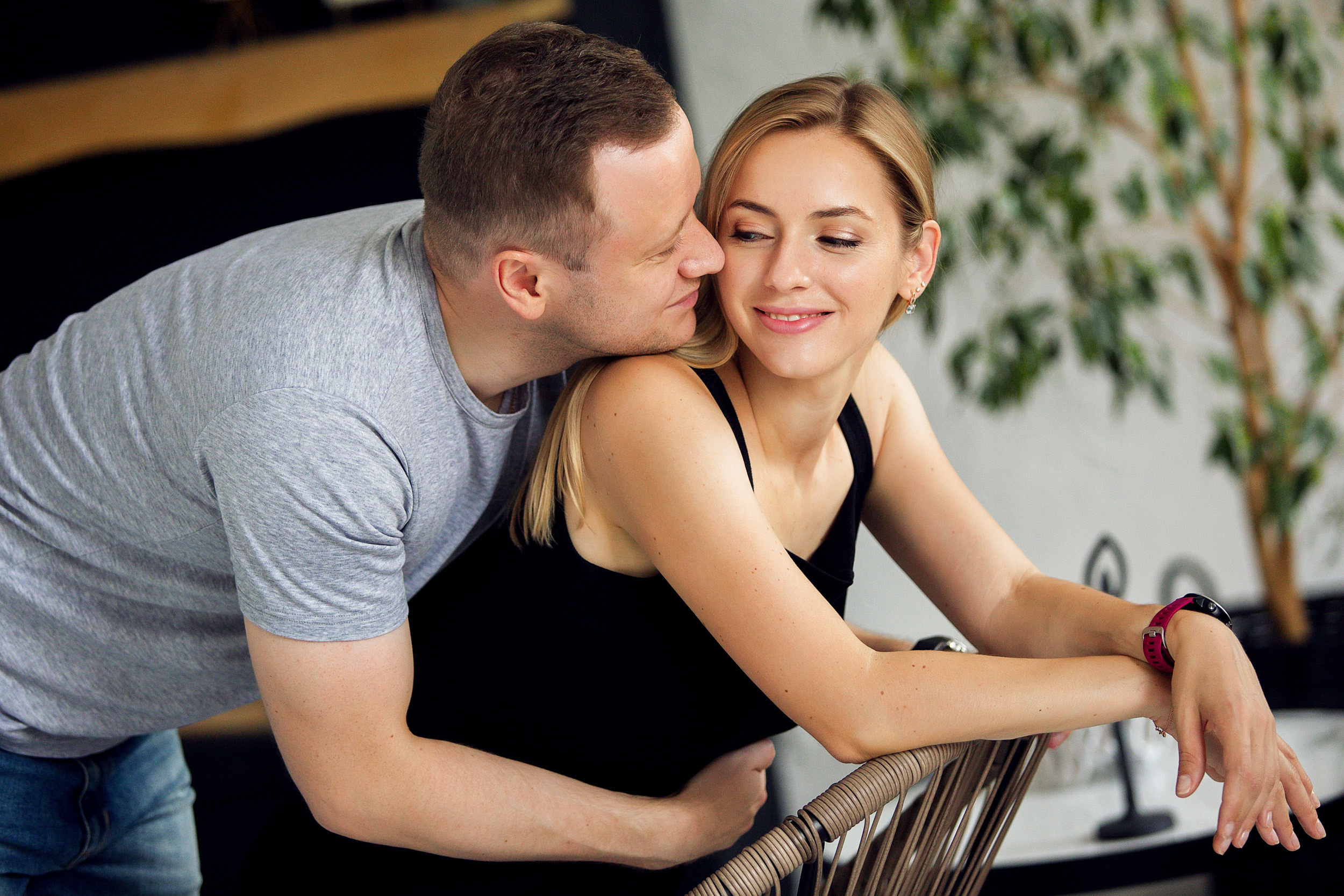 Варя, Полина, Сергей. Фотограф новорожденных Оксана Полевская