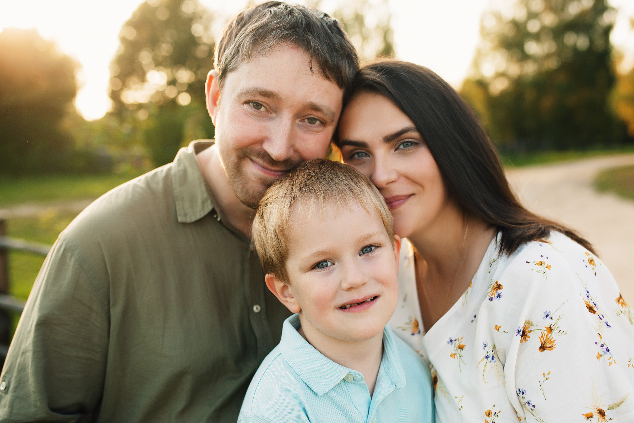 Нелли и ее семья. Фотограф новорожденных Оксана Полевская