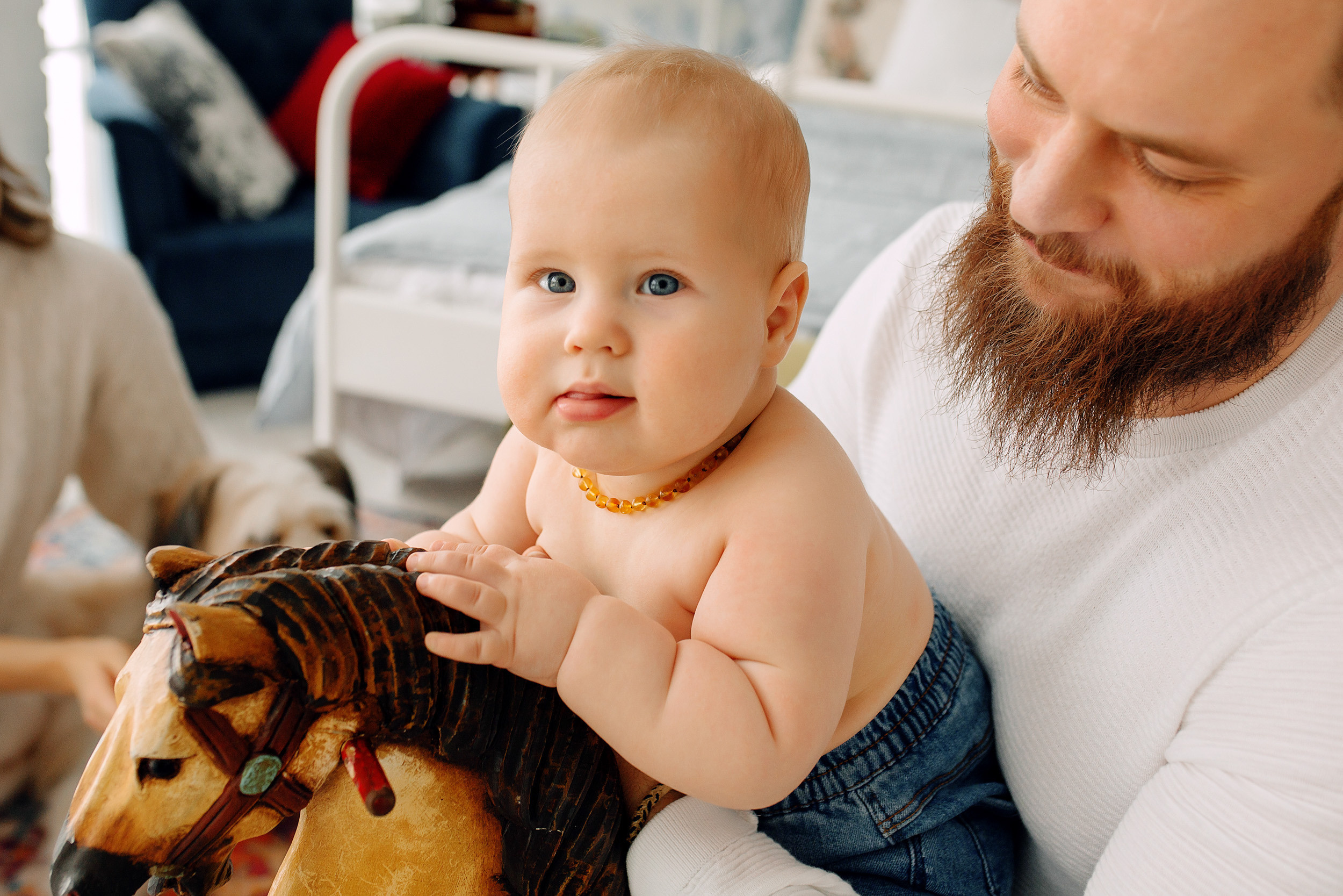 Мишка, Татьяна и Денис. Фотограф новорожденных Оксана Полевская