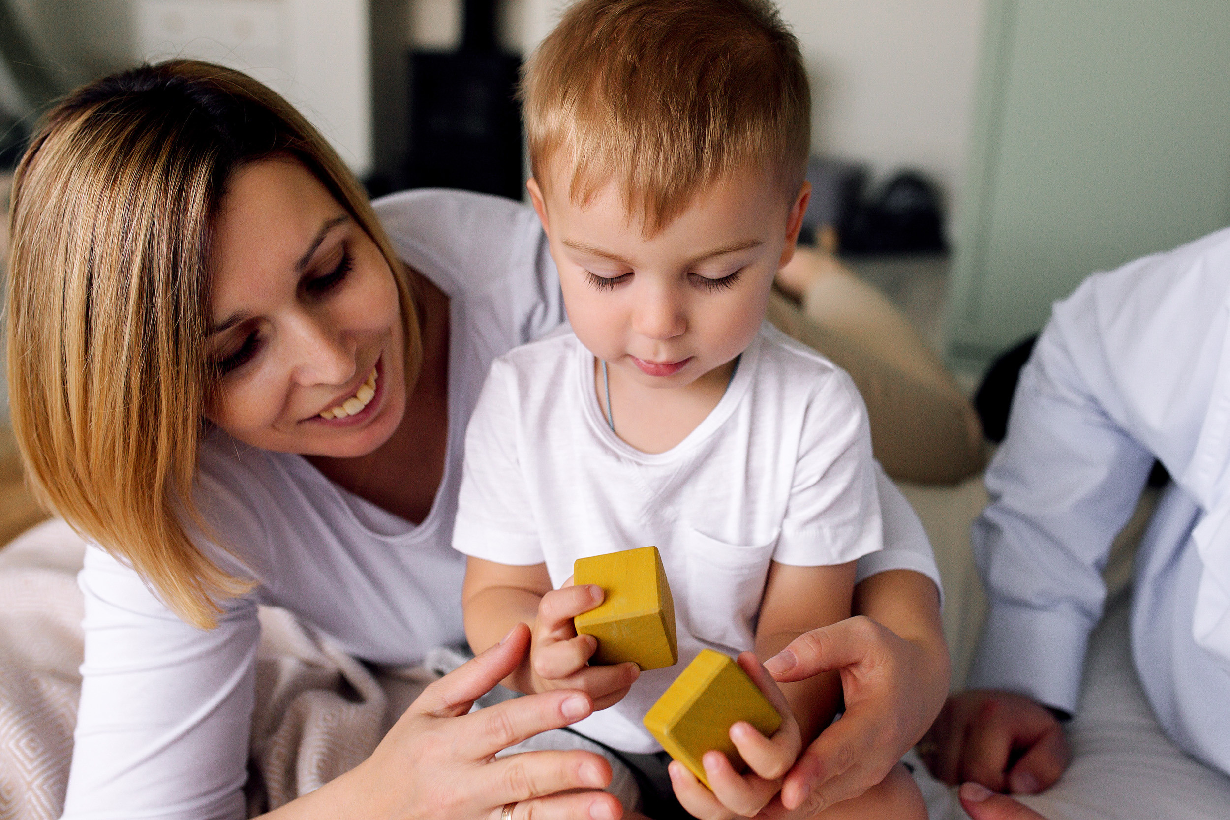 Димка, Жанна, Игорь. Фотограф новорожденных Оксана Полевская