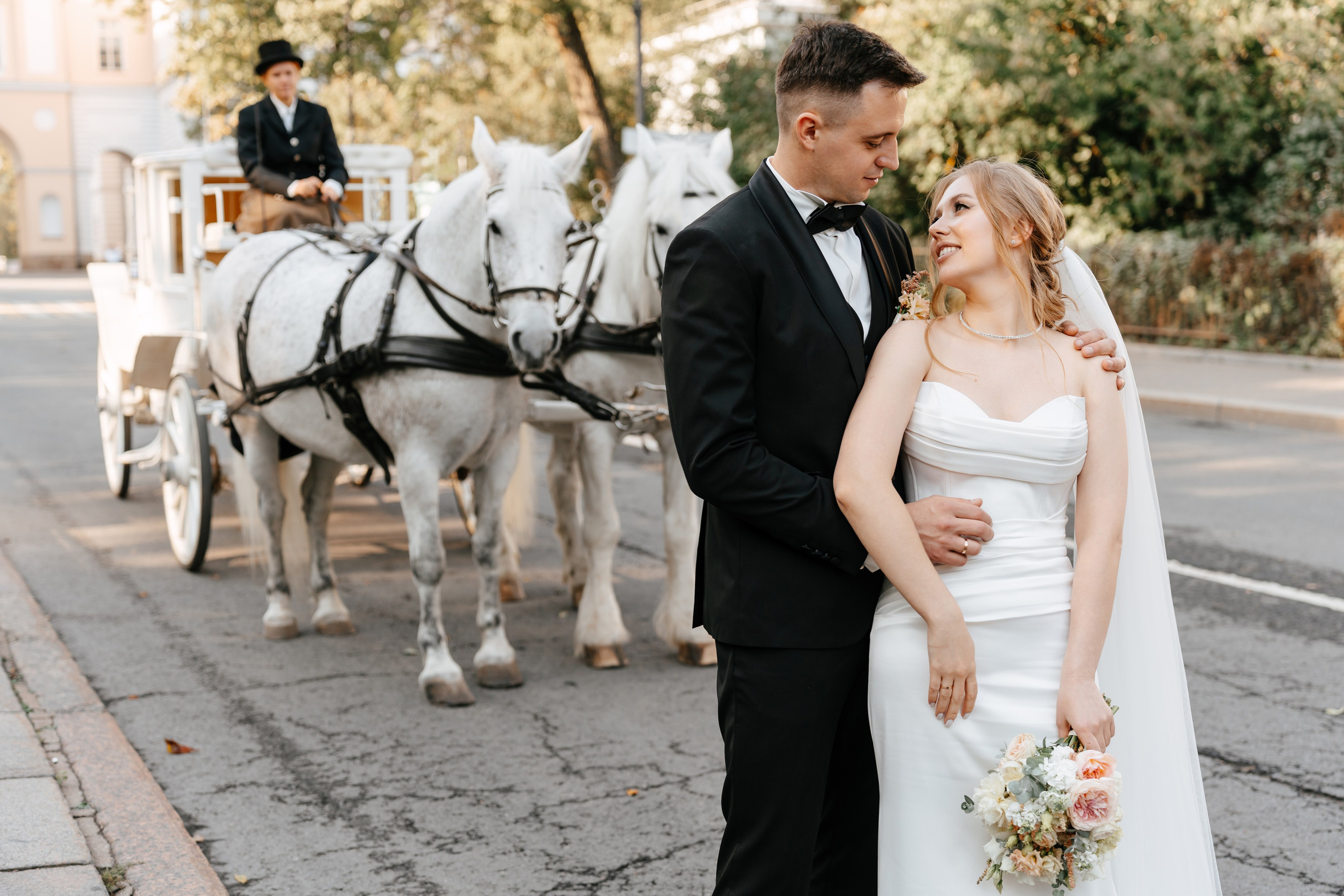Свадебная фотосессия в Пушкине. Семейный и свадебный фотограф в Санкт-Петербурге и Москве