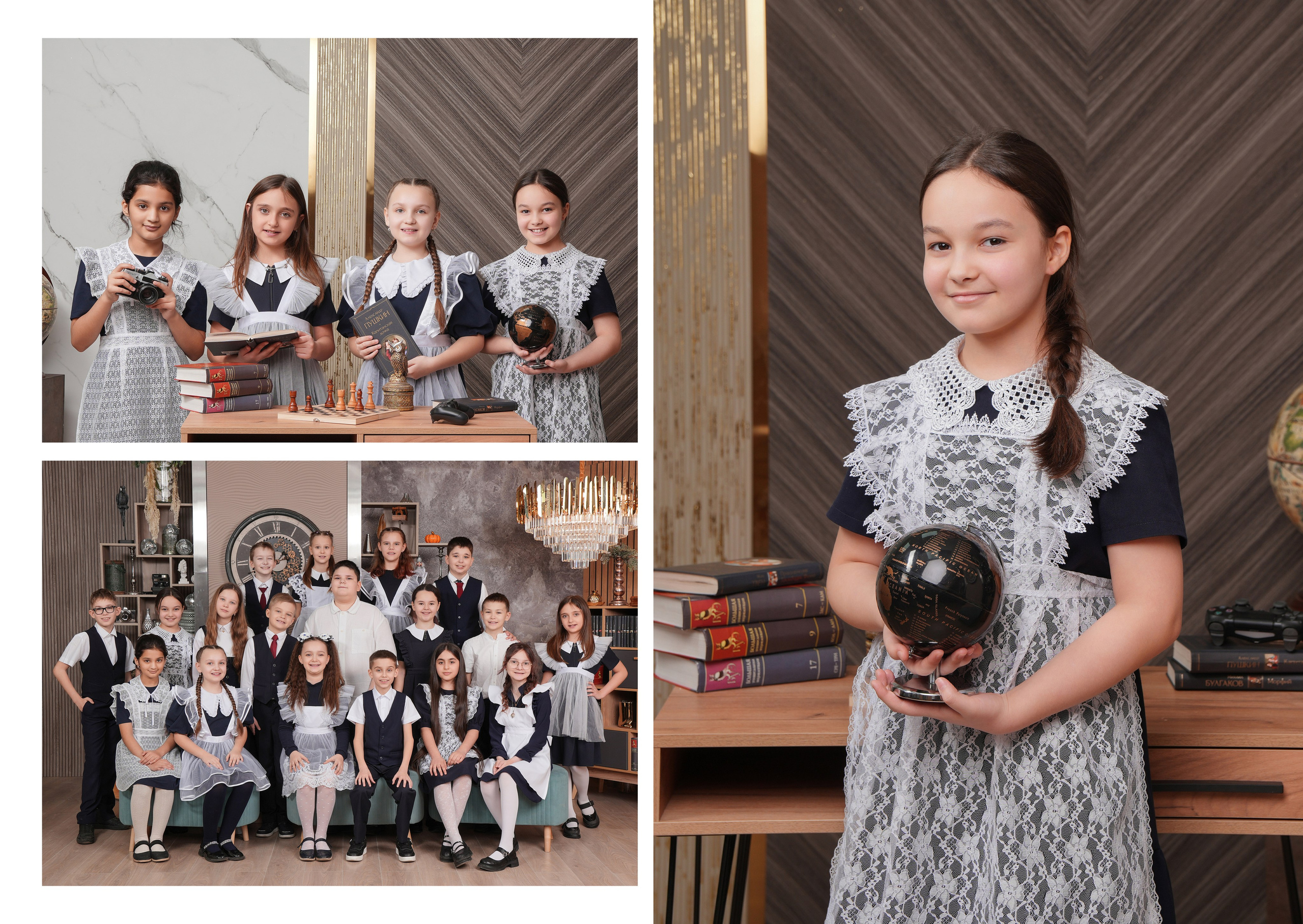 ШКОЛА 58 4 В. Красивый выпускной альбом в Краснодаре