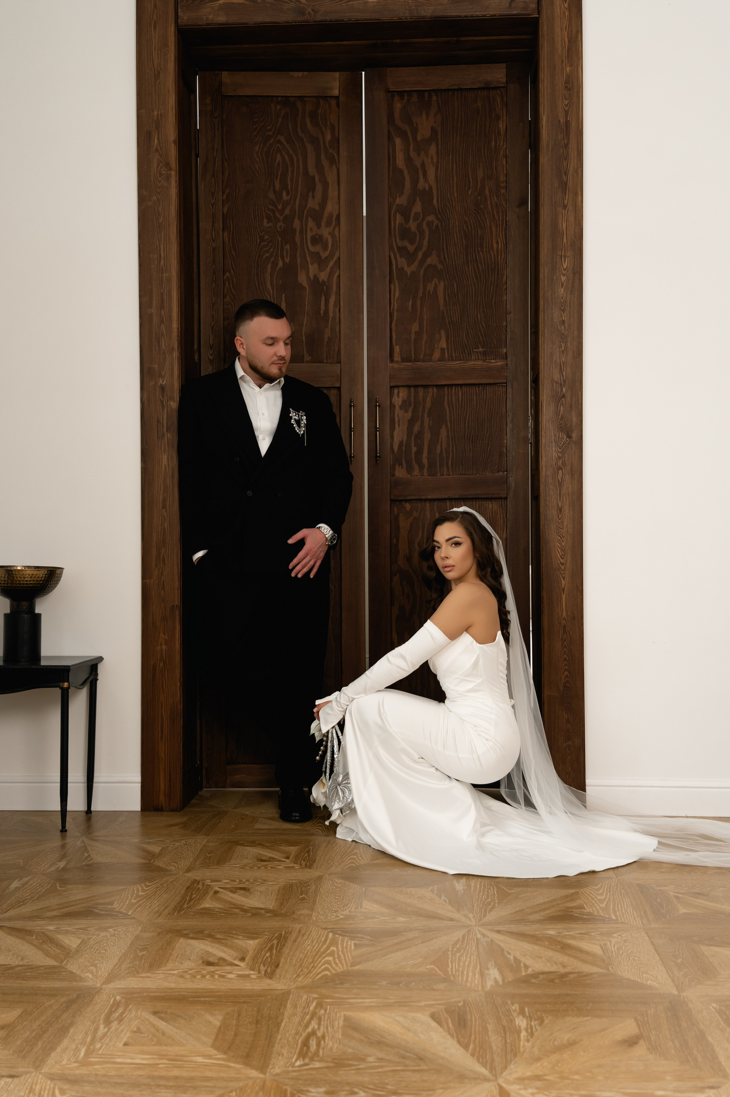 Свадебная фотосессия в студии. Свадебный и семейный фотограф в Краснодаре Алина Мельник