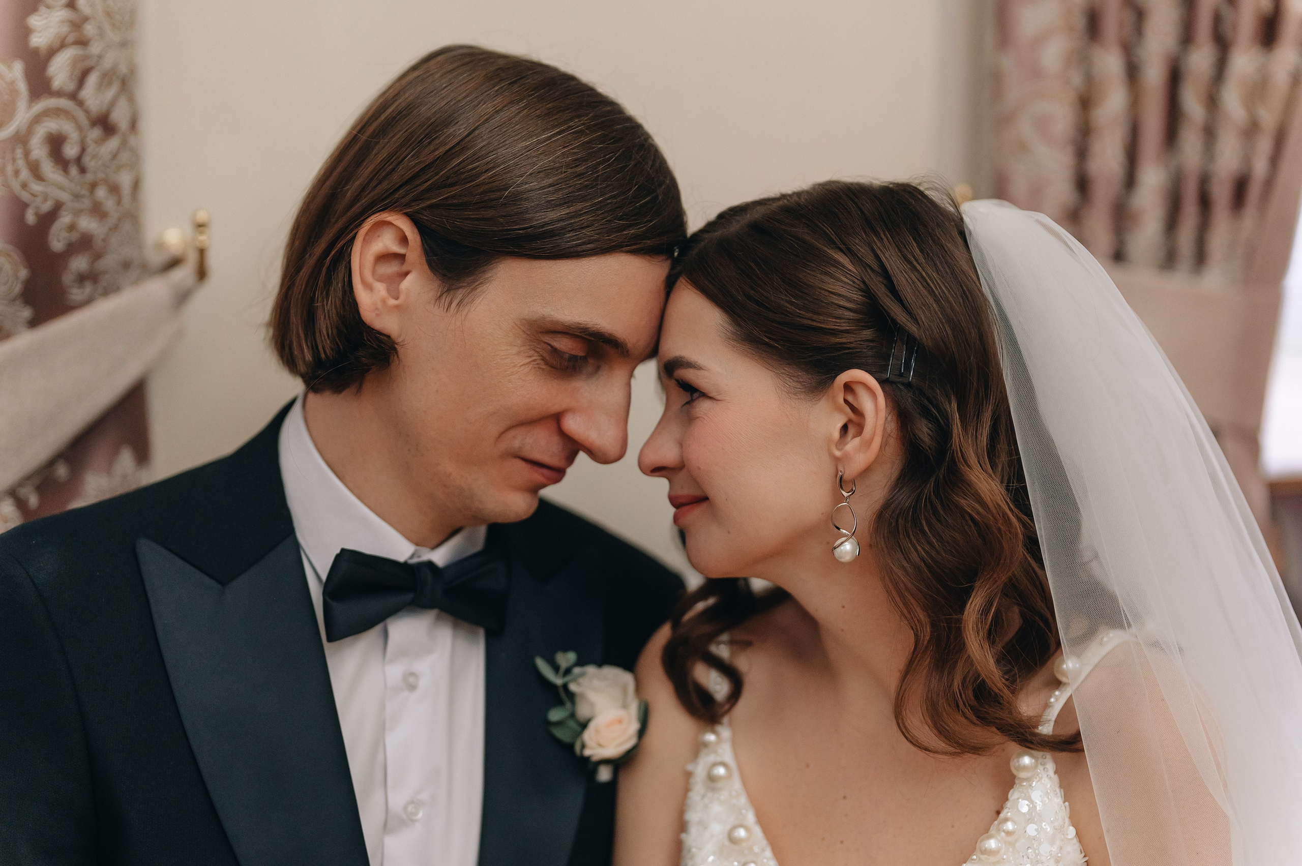 Свадебная фотосессия в библиотеке им. Пушкина. Портретный фотограф Москва Светлана Кашура