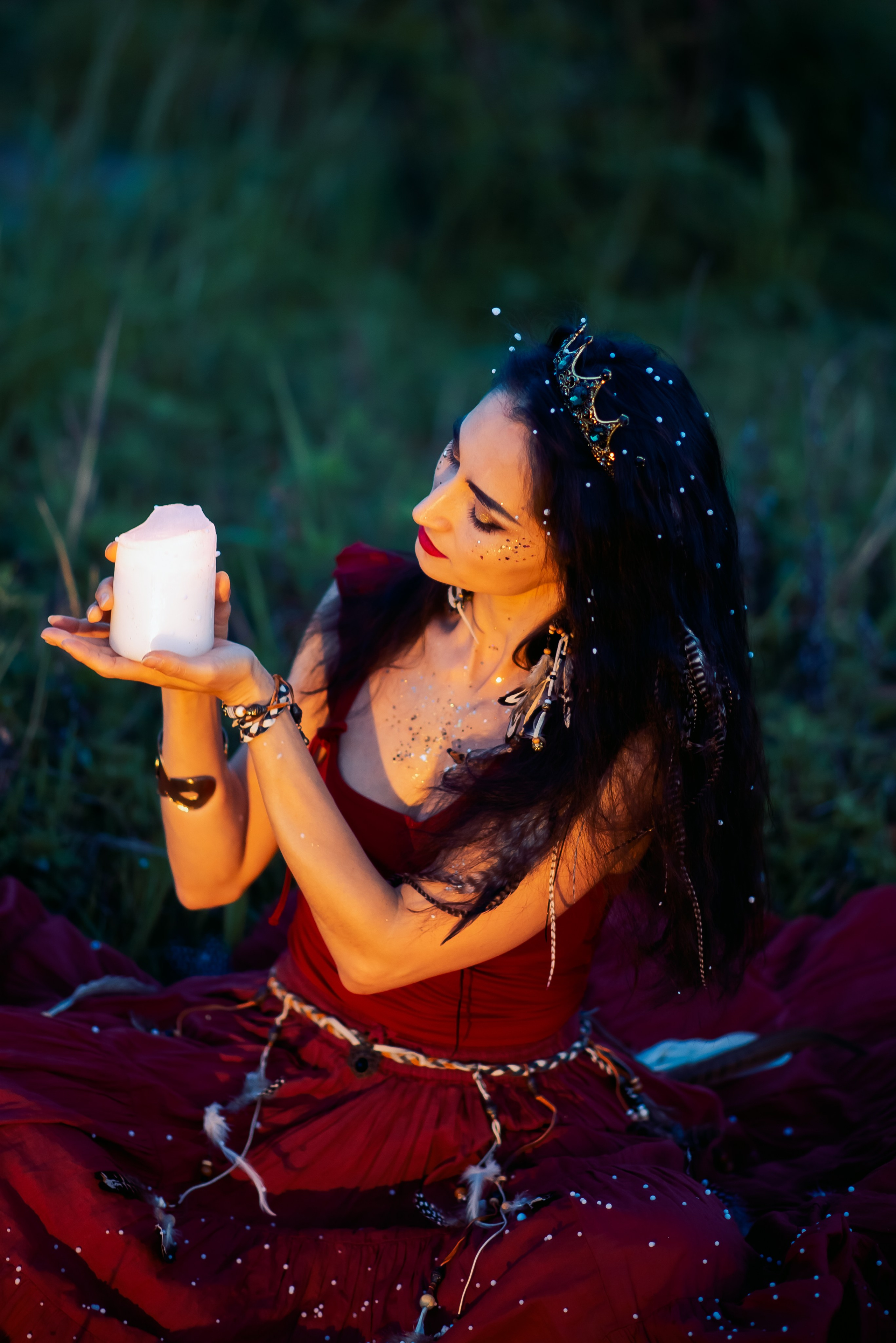 У костра. Семейный и женский фотограф Лоо Краснодар Сочи Энем Татьяна Трибурт