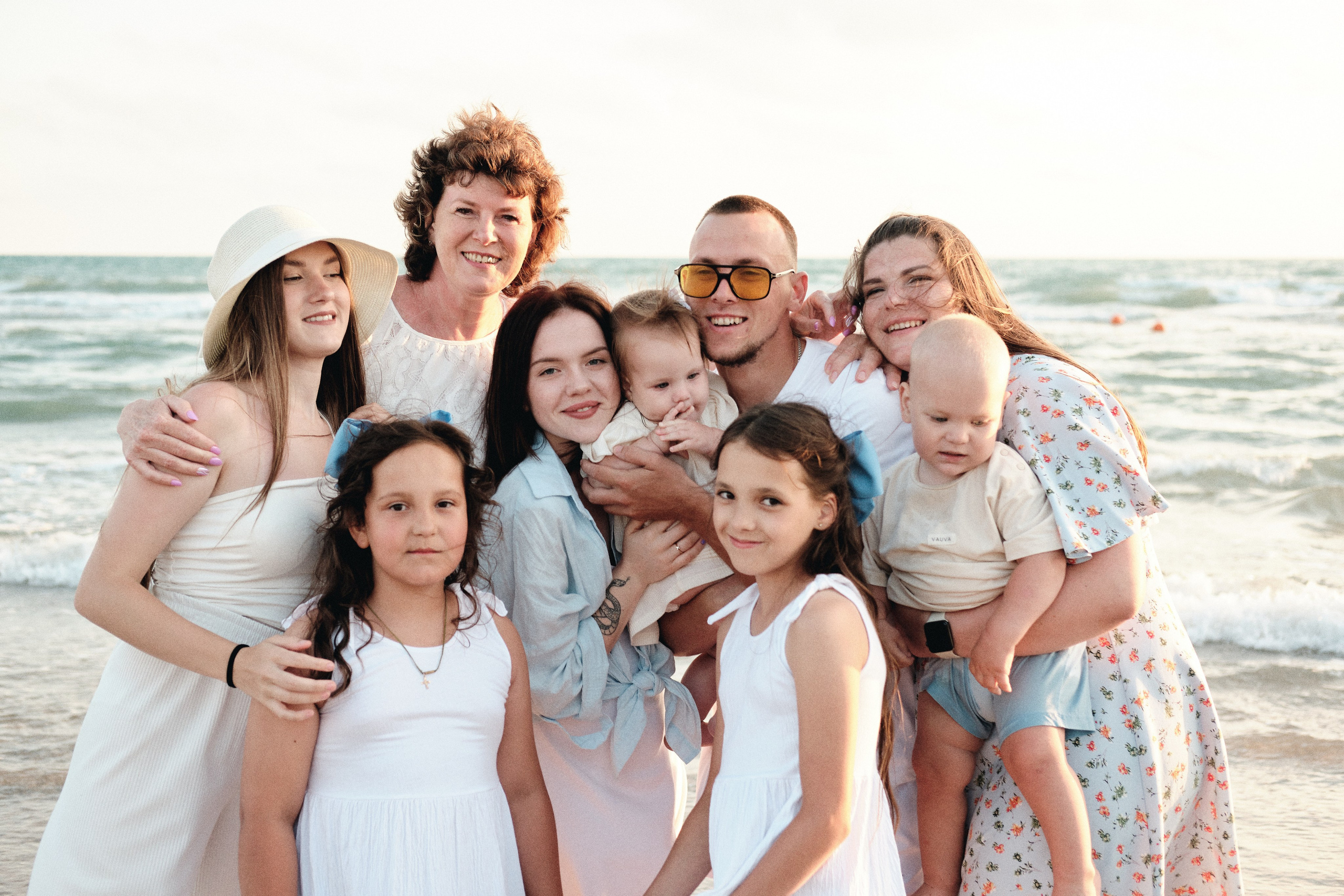 Большая красивая семья!. Фотограф в Анапе и Краснодаре Тина