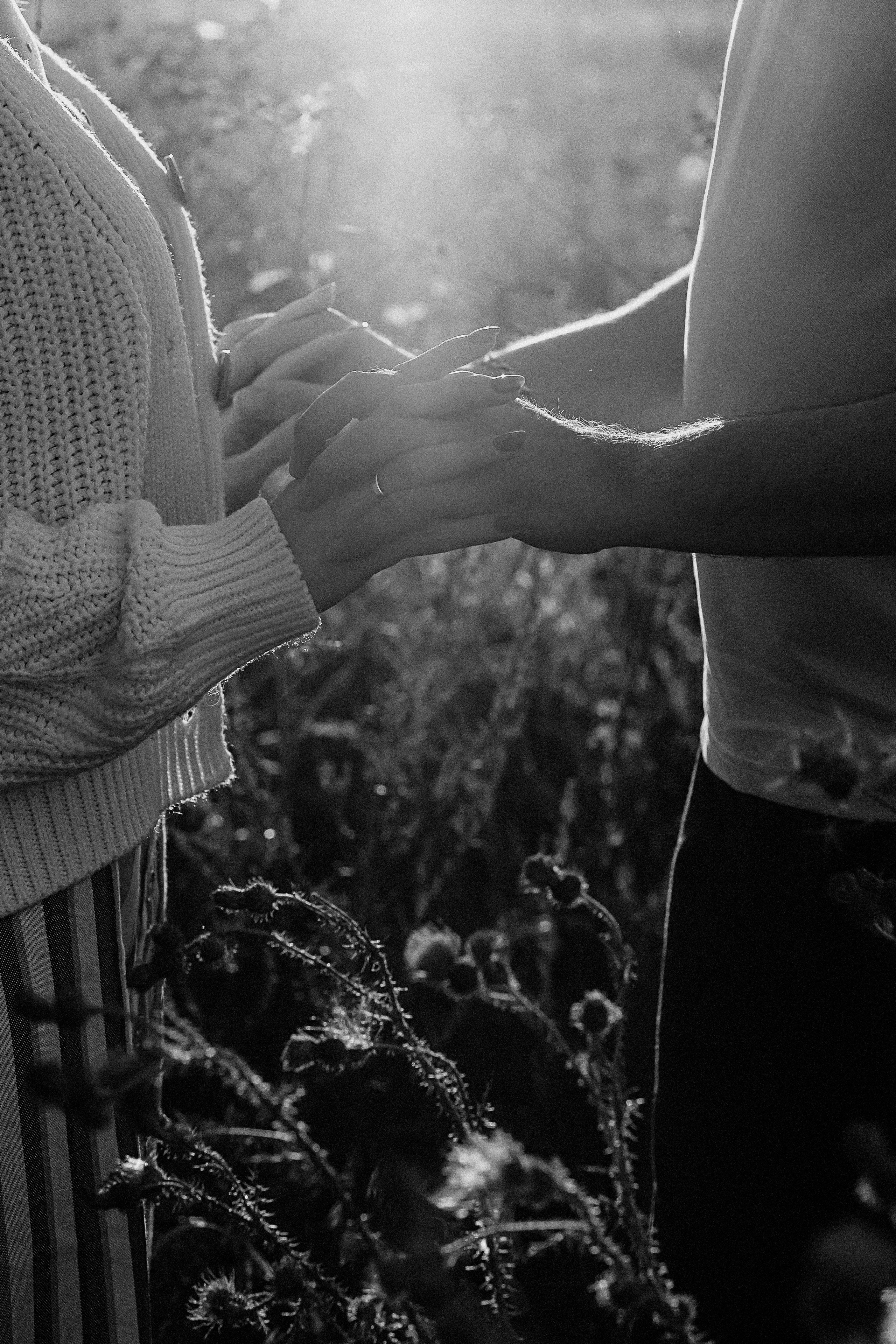 Поле love story на закате. Семейный фотограф Тюмень, фотограф на роды Салмина Мария