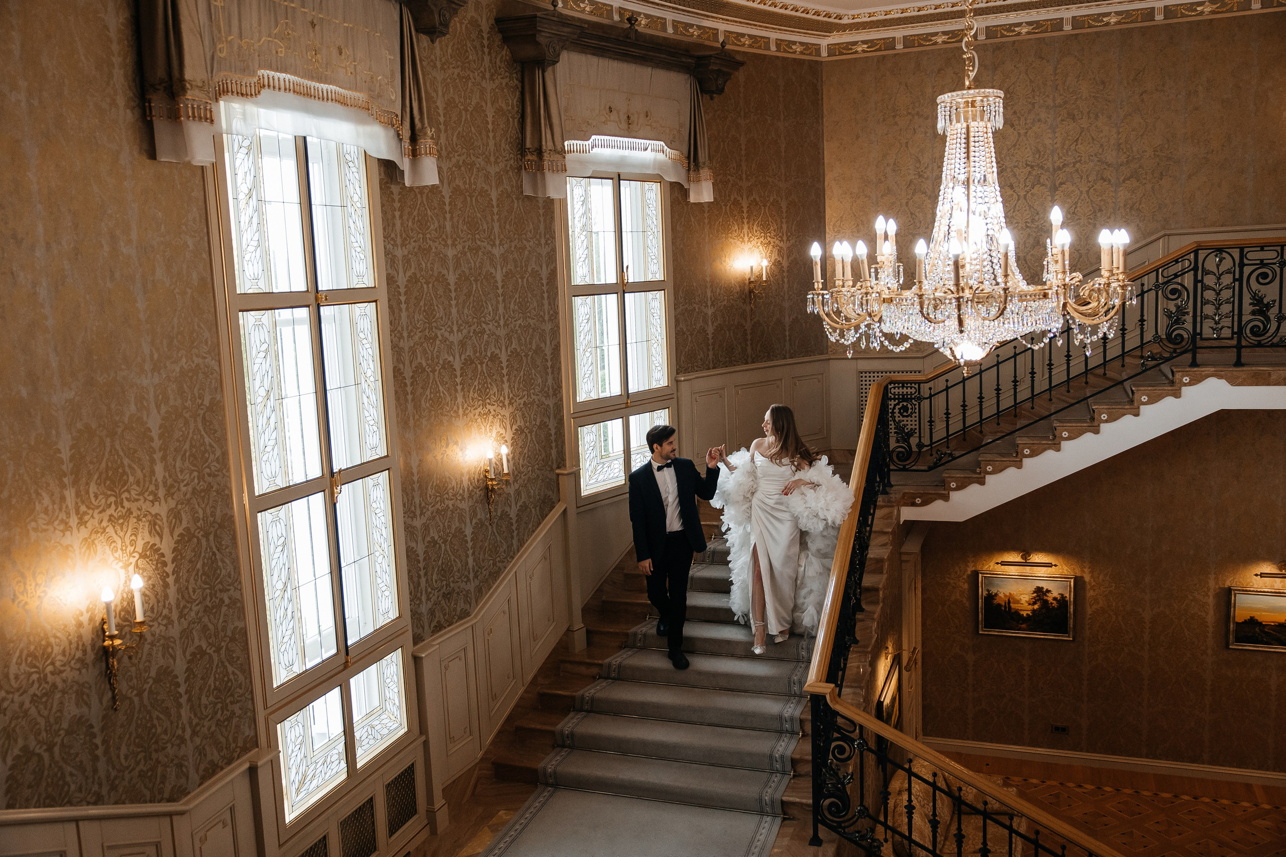 Свадебная фотосессия Villa Michetti