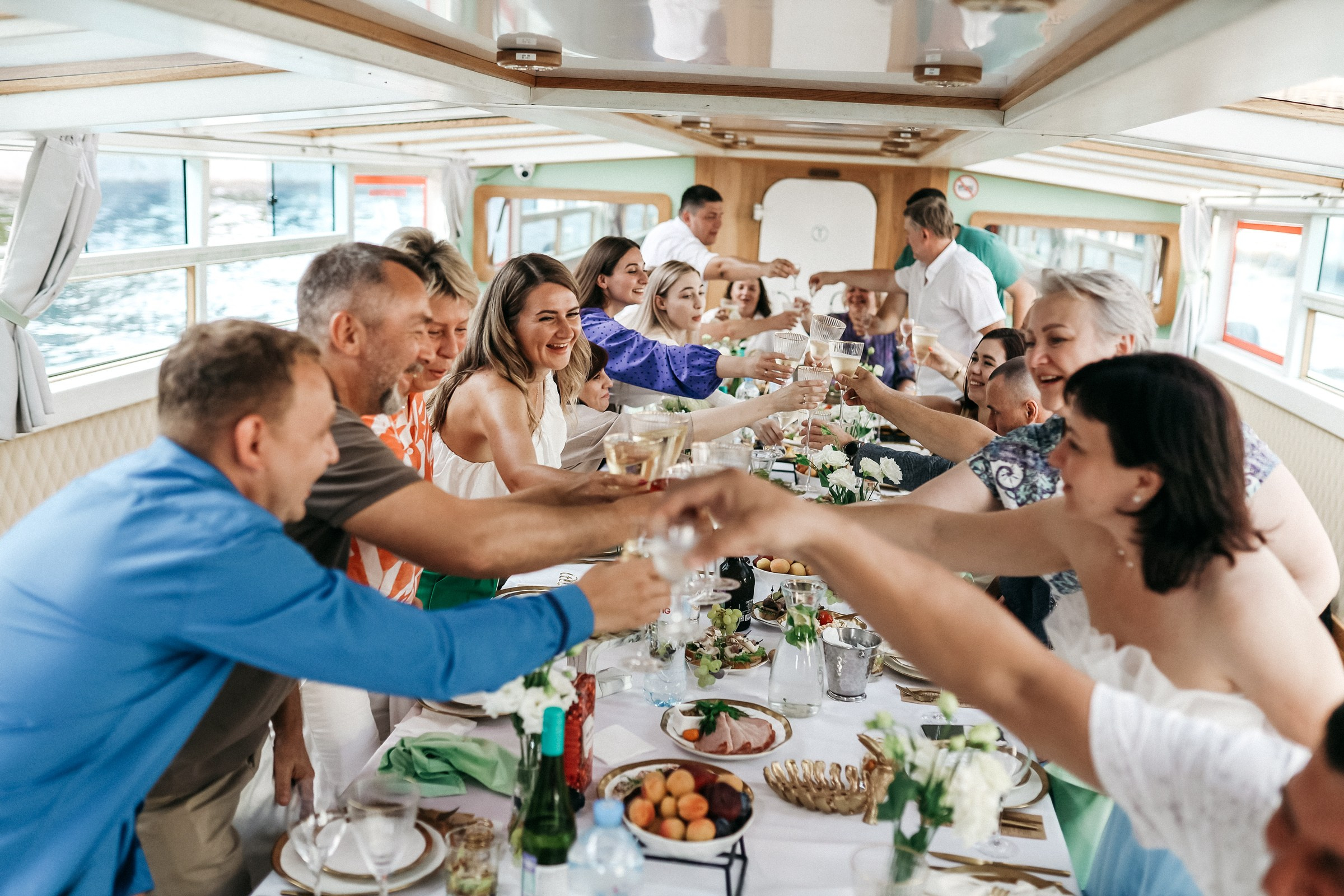 Репортажный фотограф на кораблик Питер