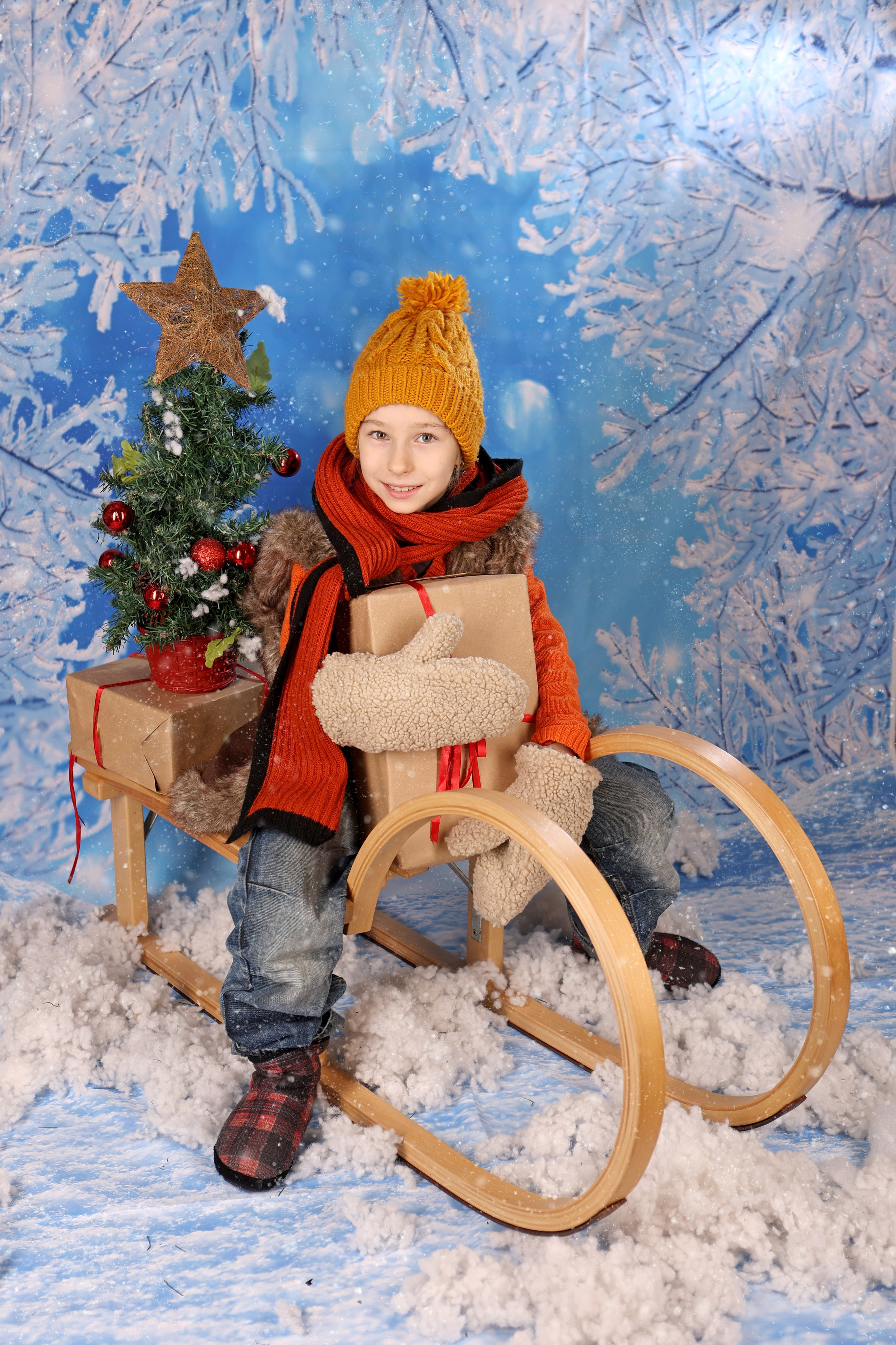 Санки НГ-2025. Фото в Минске Олег Цыганок #вашэнергичныйфотограф