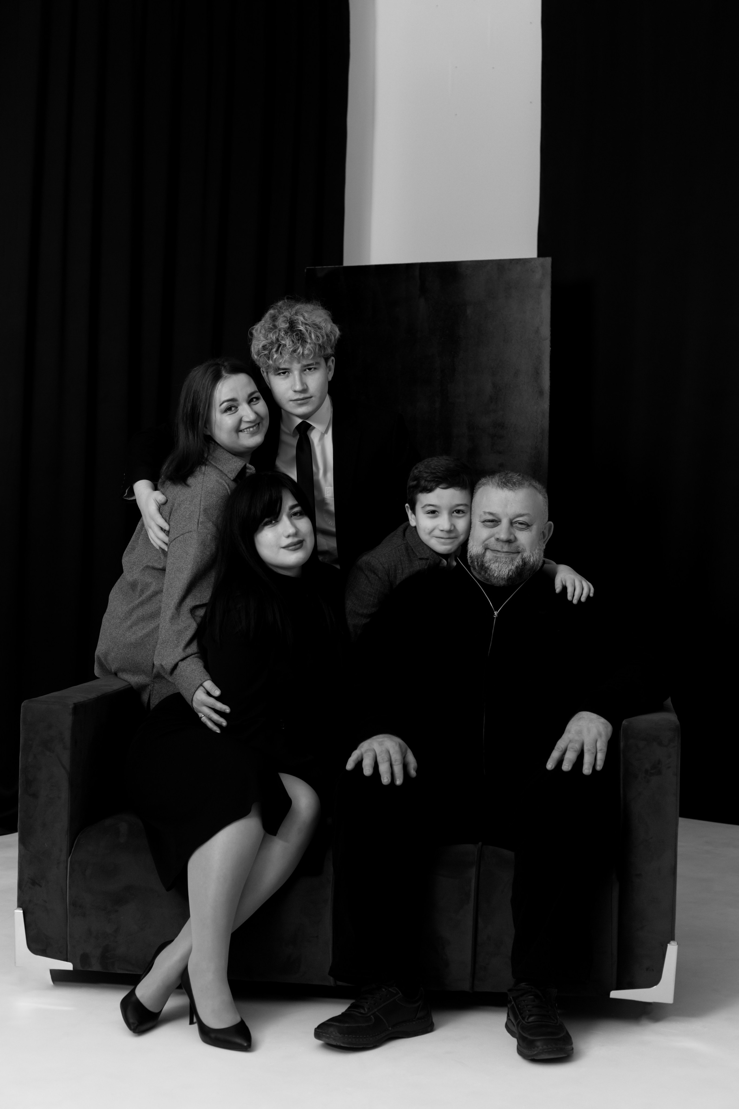 Студийная семейная фотосессия. Свадебный и семейный фотограф в Краснодарском крае Мария Данилкина