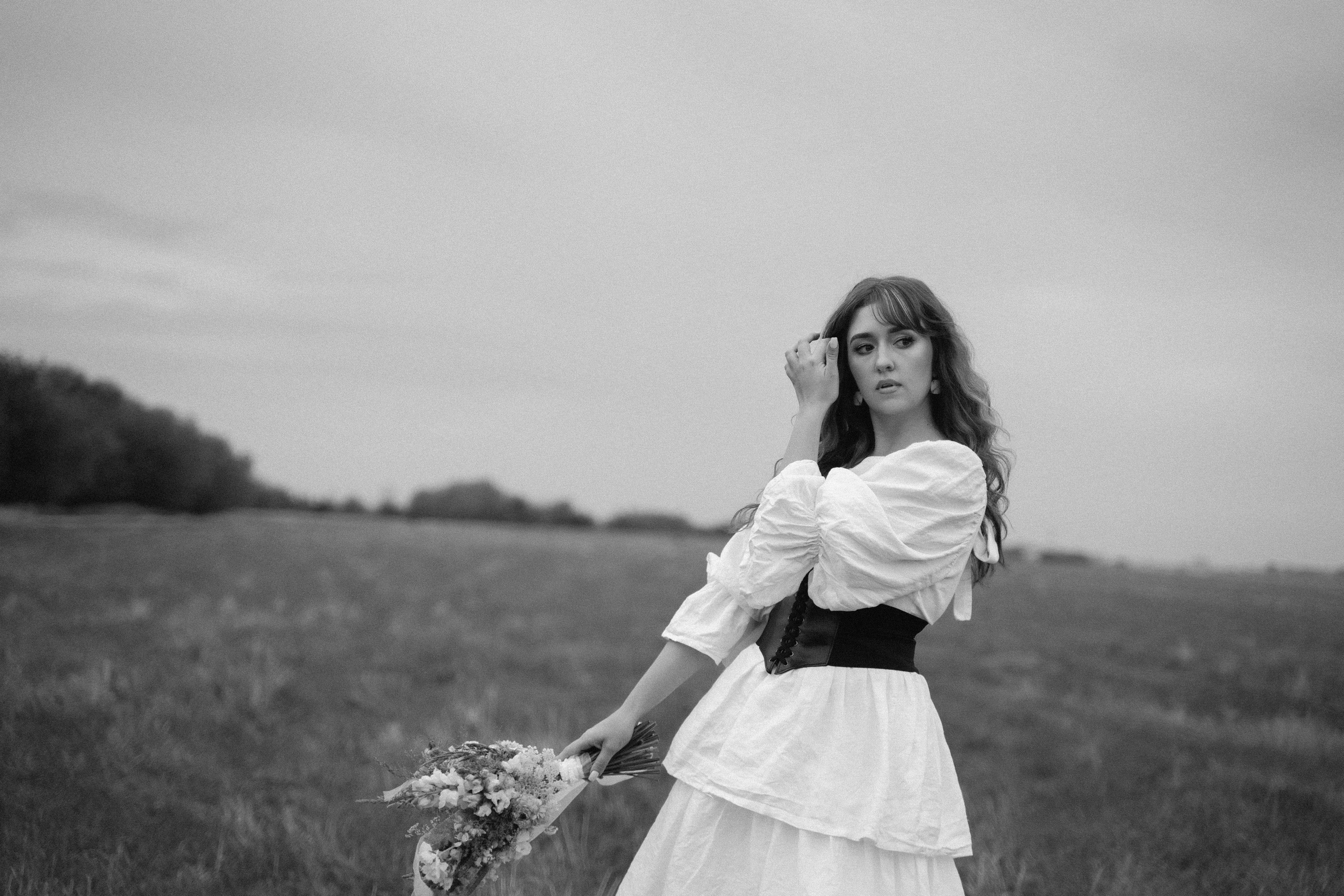 Фотосессия в поле для Александры. Фотограф Надежда Погребняк | Рязань | Москва