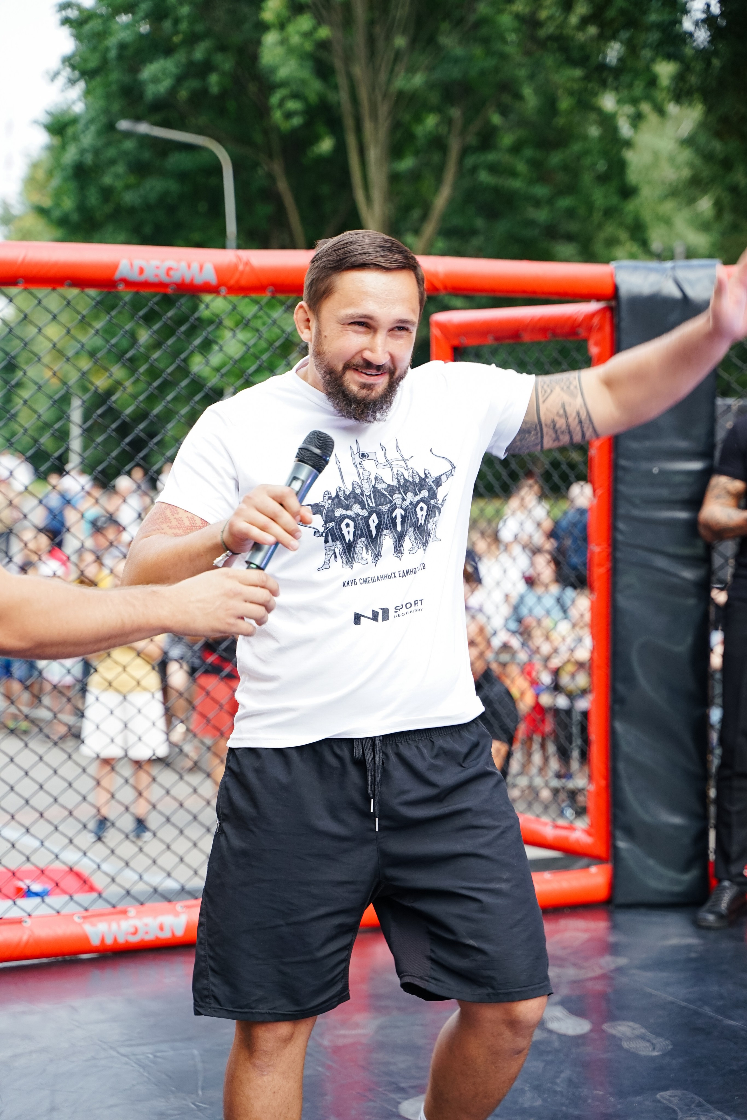 Вечер боев в ЦПКиО. Фотограф Надежда Погребняк | Рязань | Москва