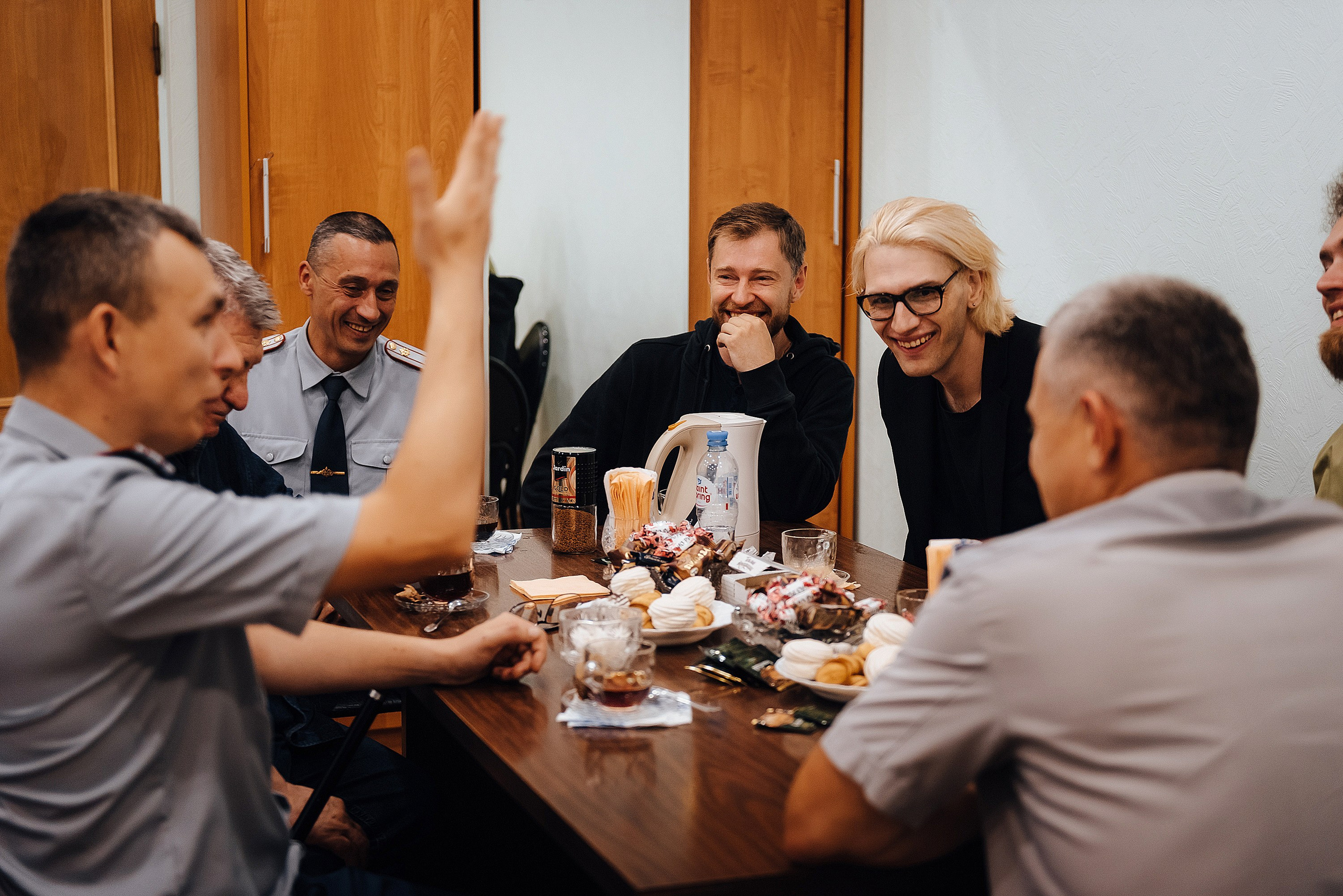 09.07.2023 | VOICES. Презентация фильма «Сказка» Александра Николаевича Сокурова в Вологодском СИЗО. Фотограф Роман Рудаков