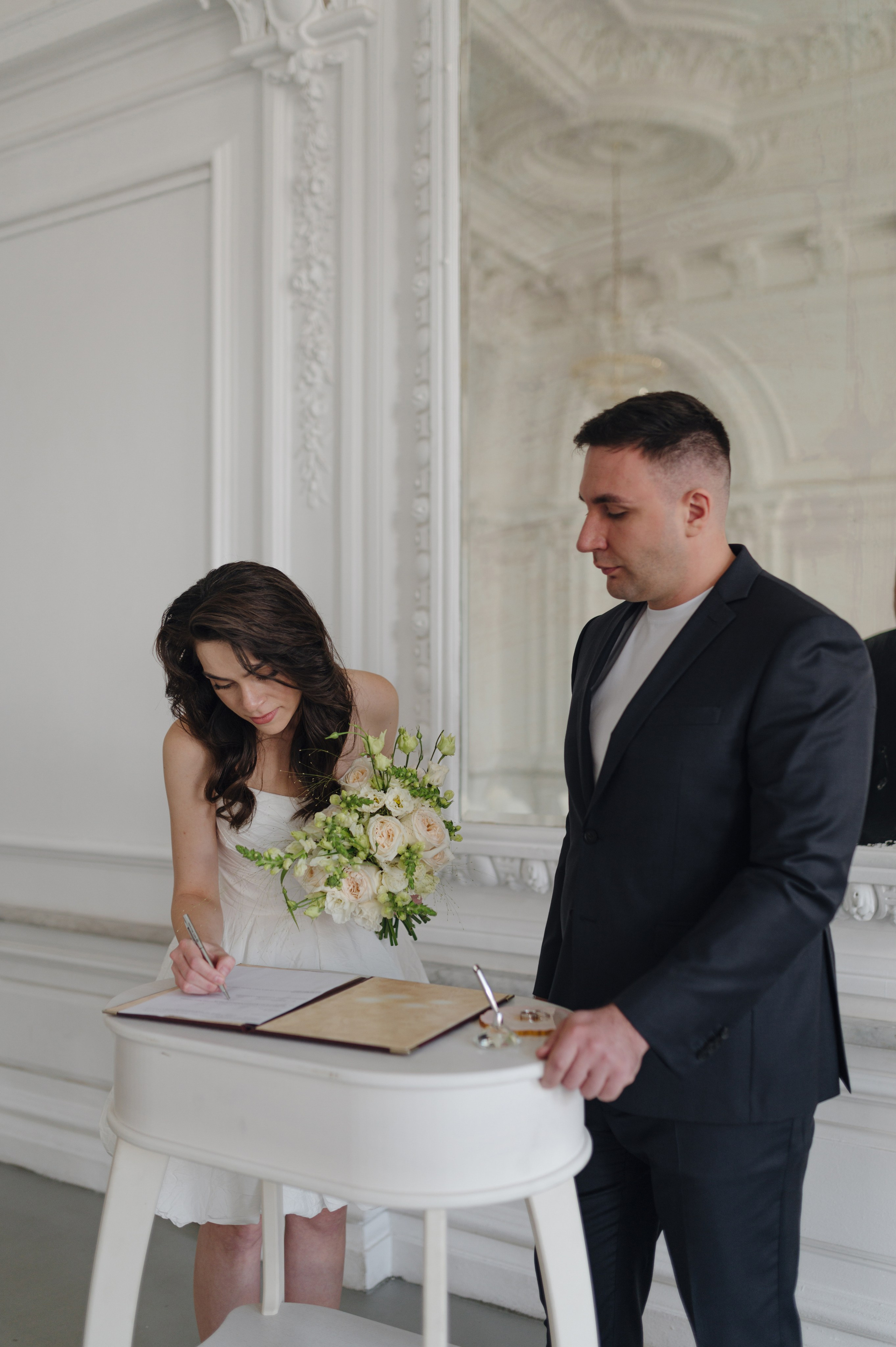 Елизавета и Константин. Особняк Спиридонова. Свадебный фотограф Москва и Санкт-Петербург. Анастасия Чудина