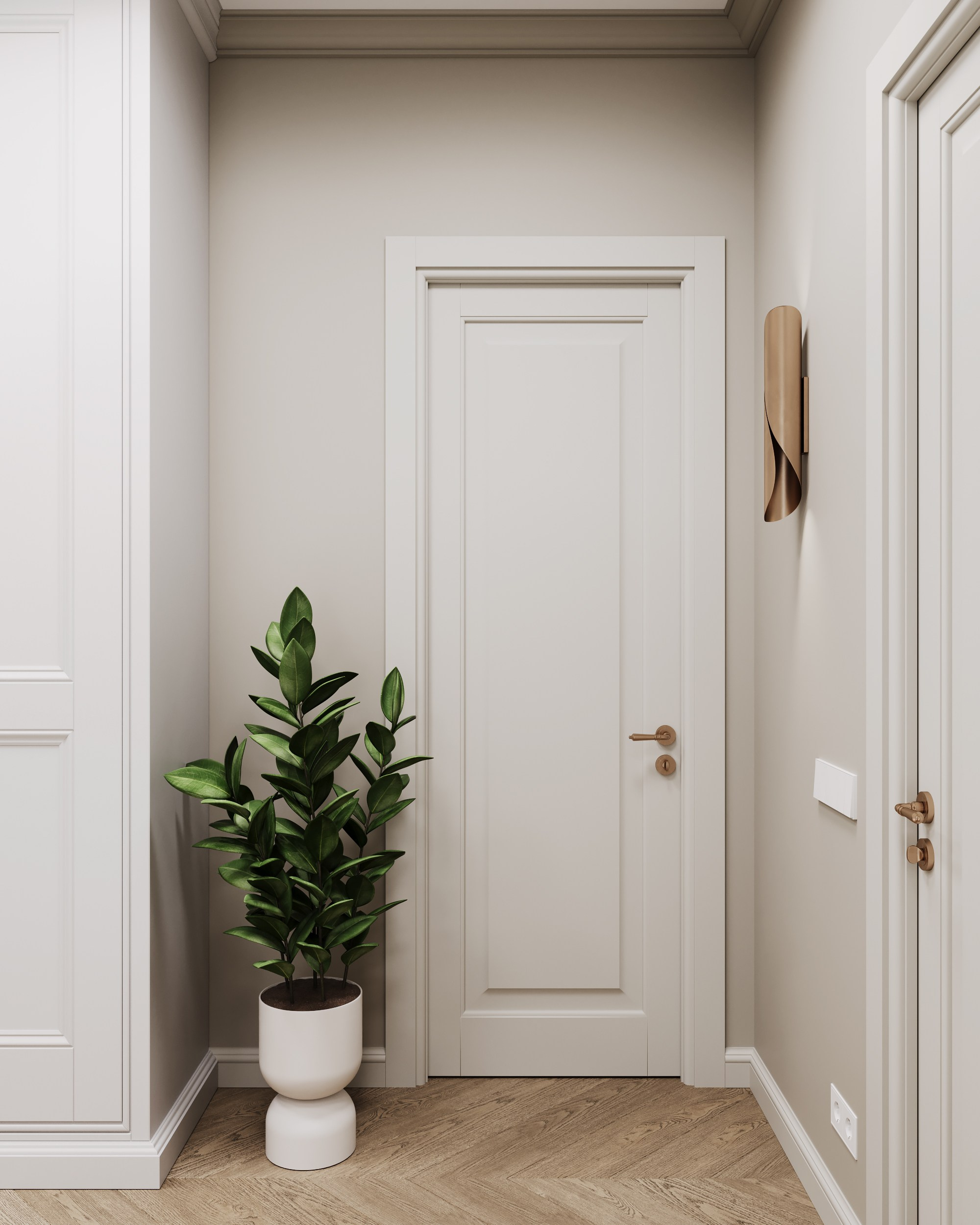 Color Classic. Дизайн интерьера | 3D визуализация | Миланская Марина