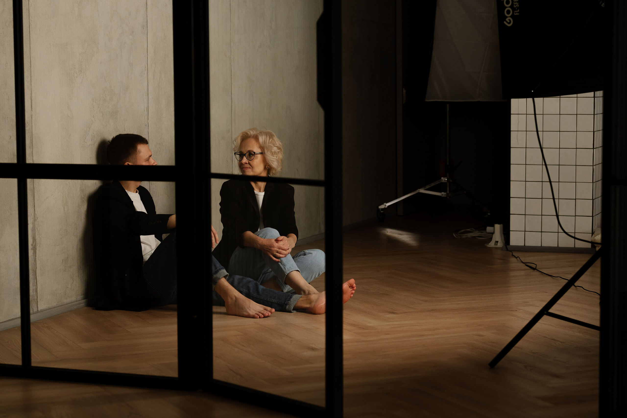 Мама и сын. Портретный фотограф Ксения Люндовская