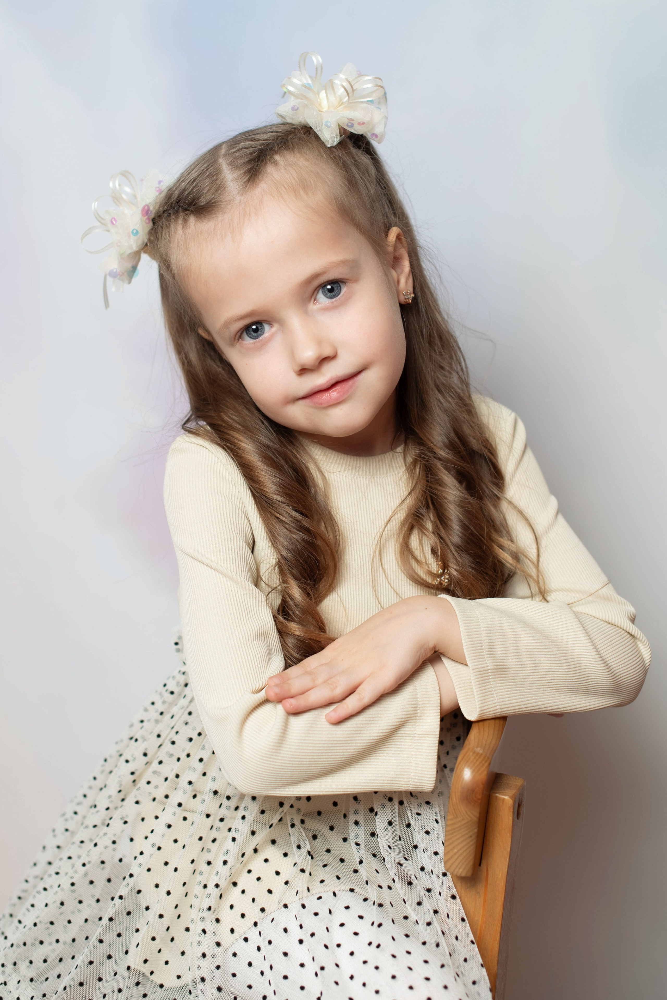 Портреты в детском саду. Школьный фотограф