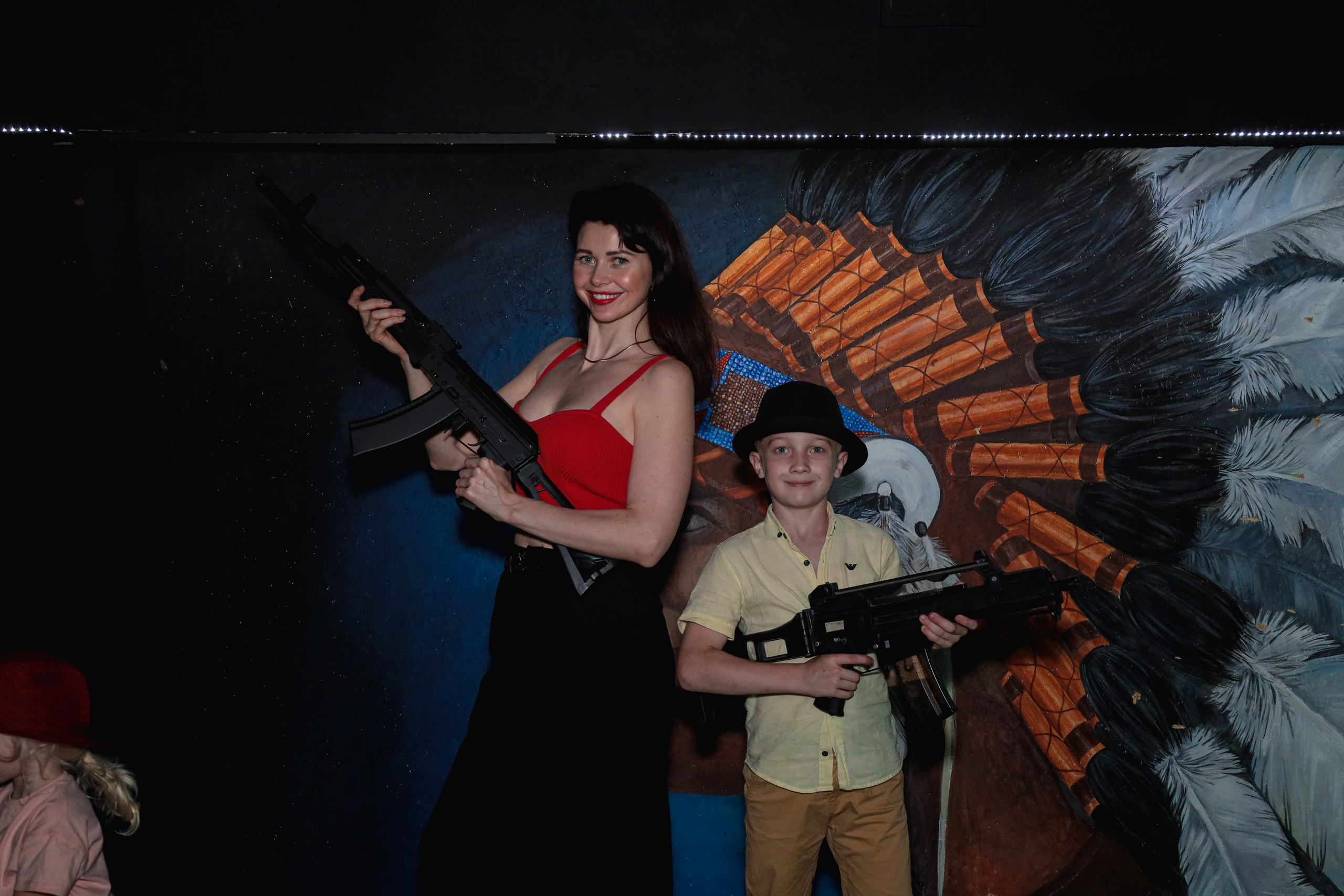 День рождение в стрелковом клубе. Фотограф Надршина Лилия