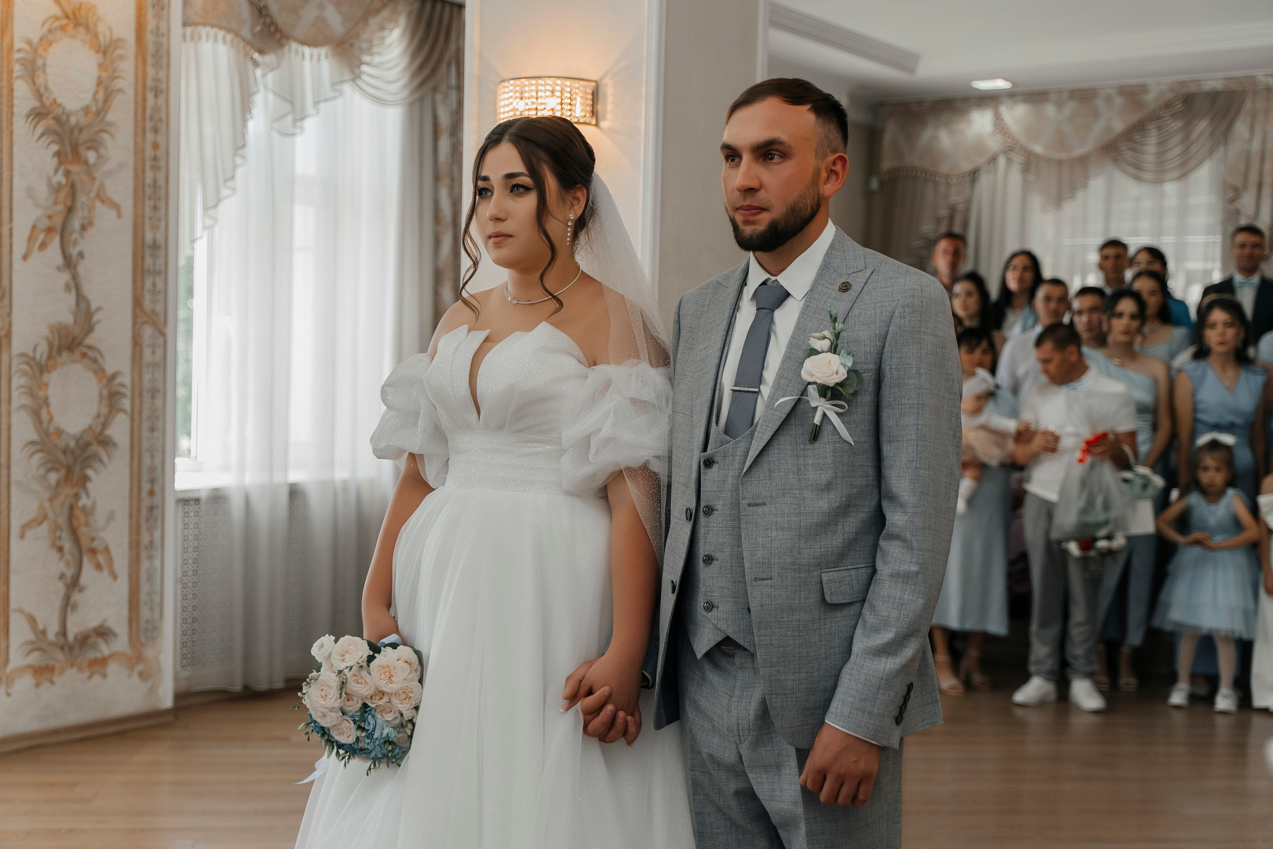 Свадебная фотосъёмка в ЗАГСЕ. Свадебный фотограф видеограф Чебоксары