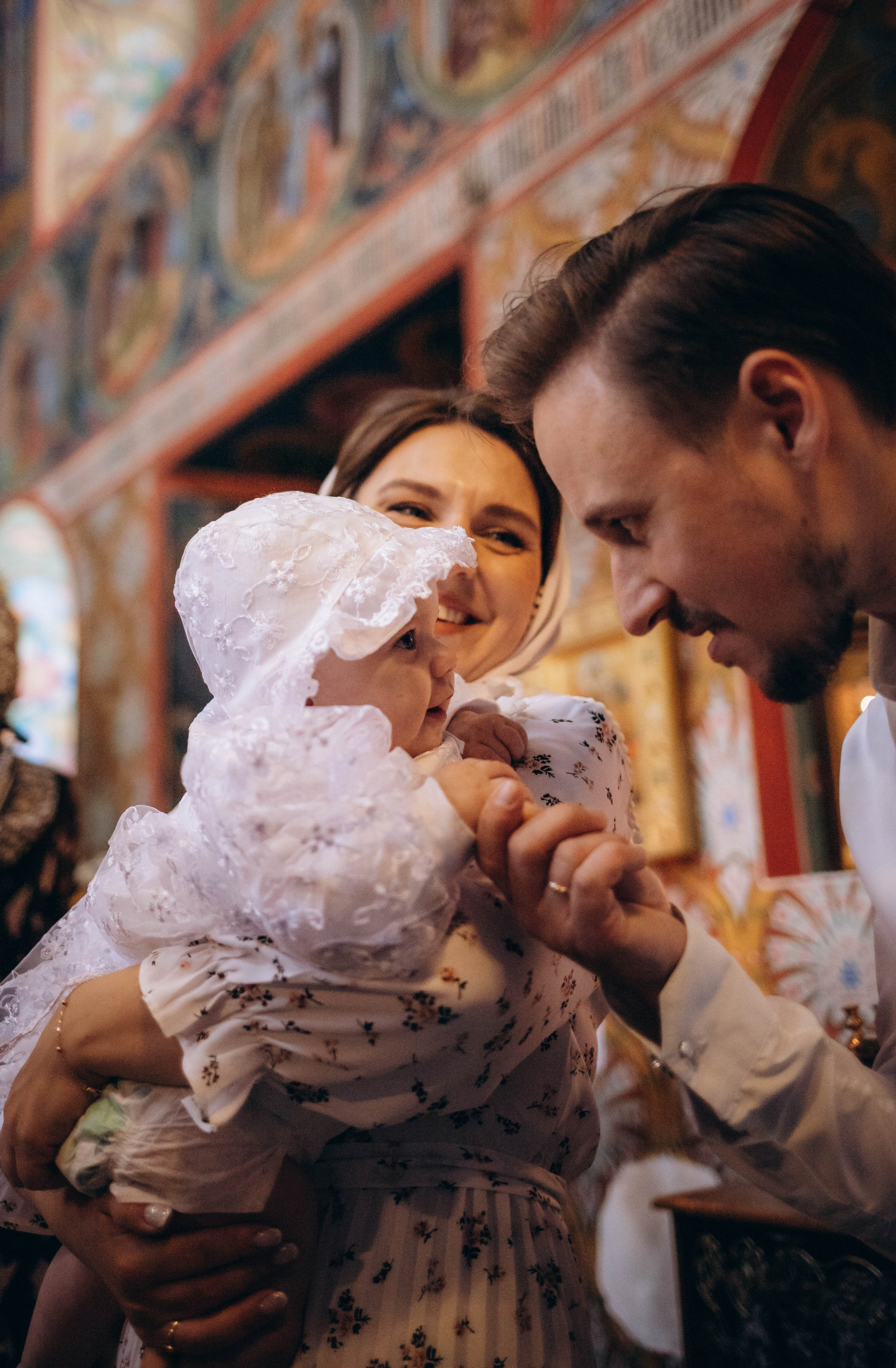 Крещение Ариши. Семейный и детский фотограф в Москве Александра Нараевская