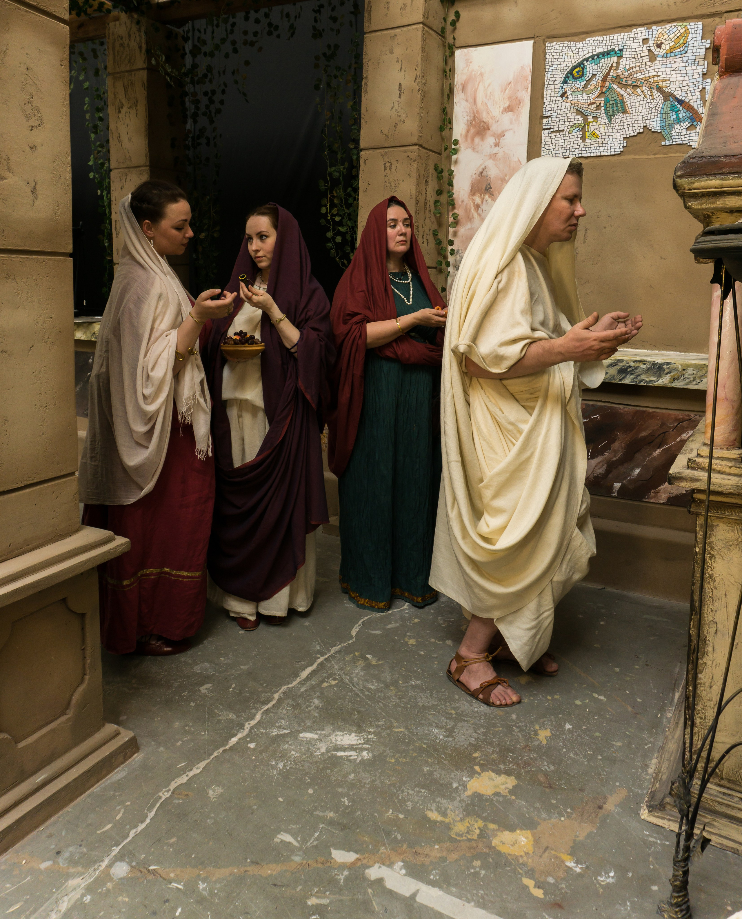 Греческие постановочные кадры. Фотограф