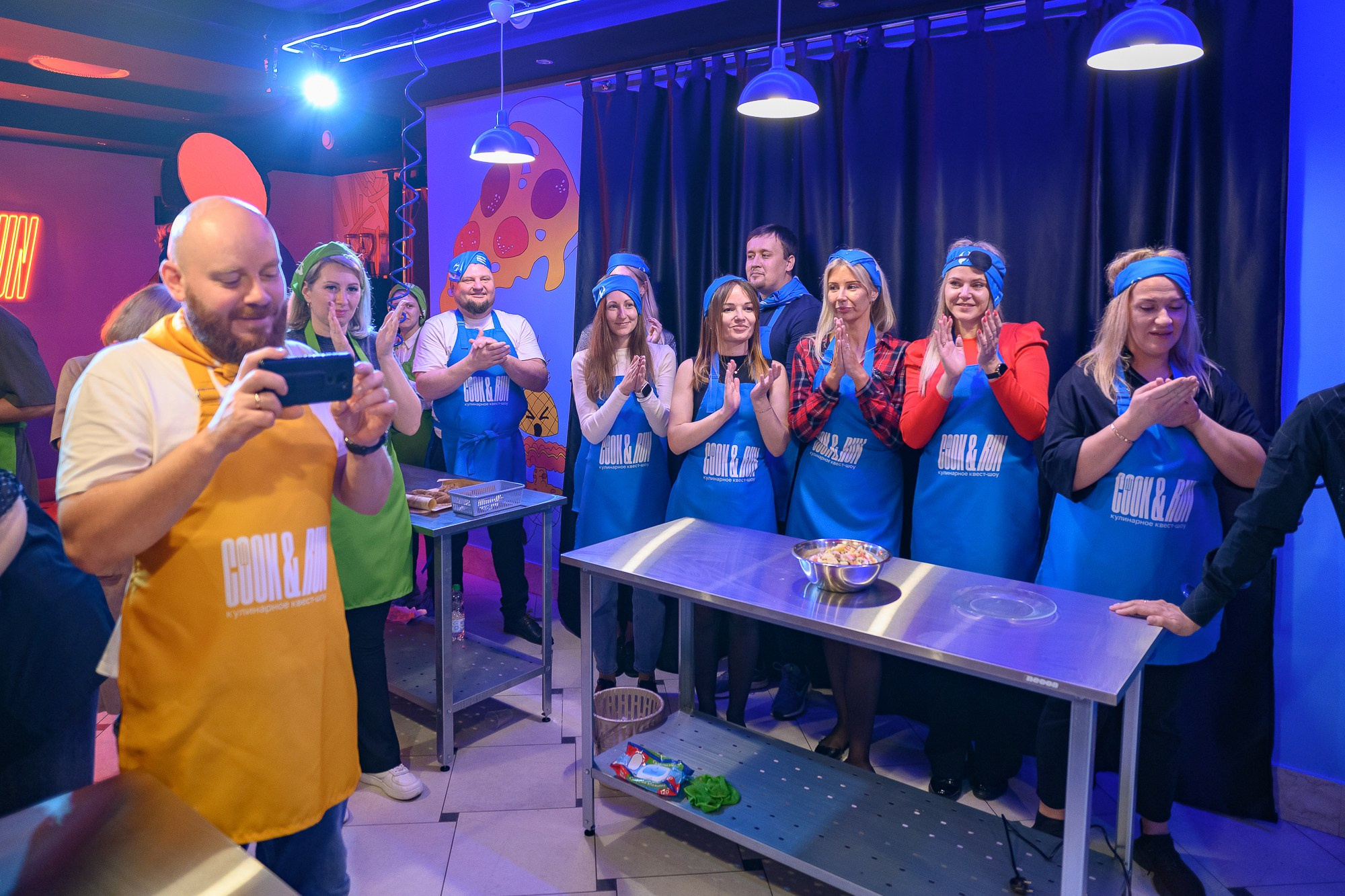 Кулинарный квест-шоу CooknRun. Фотограф Александр Данилов