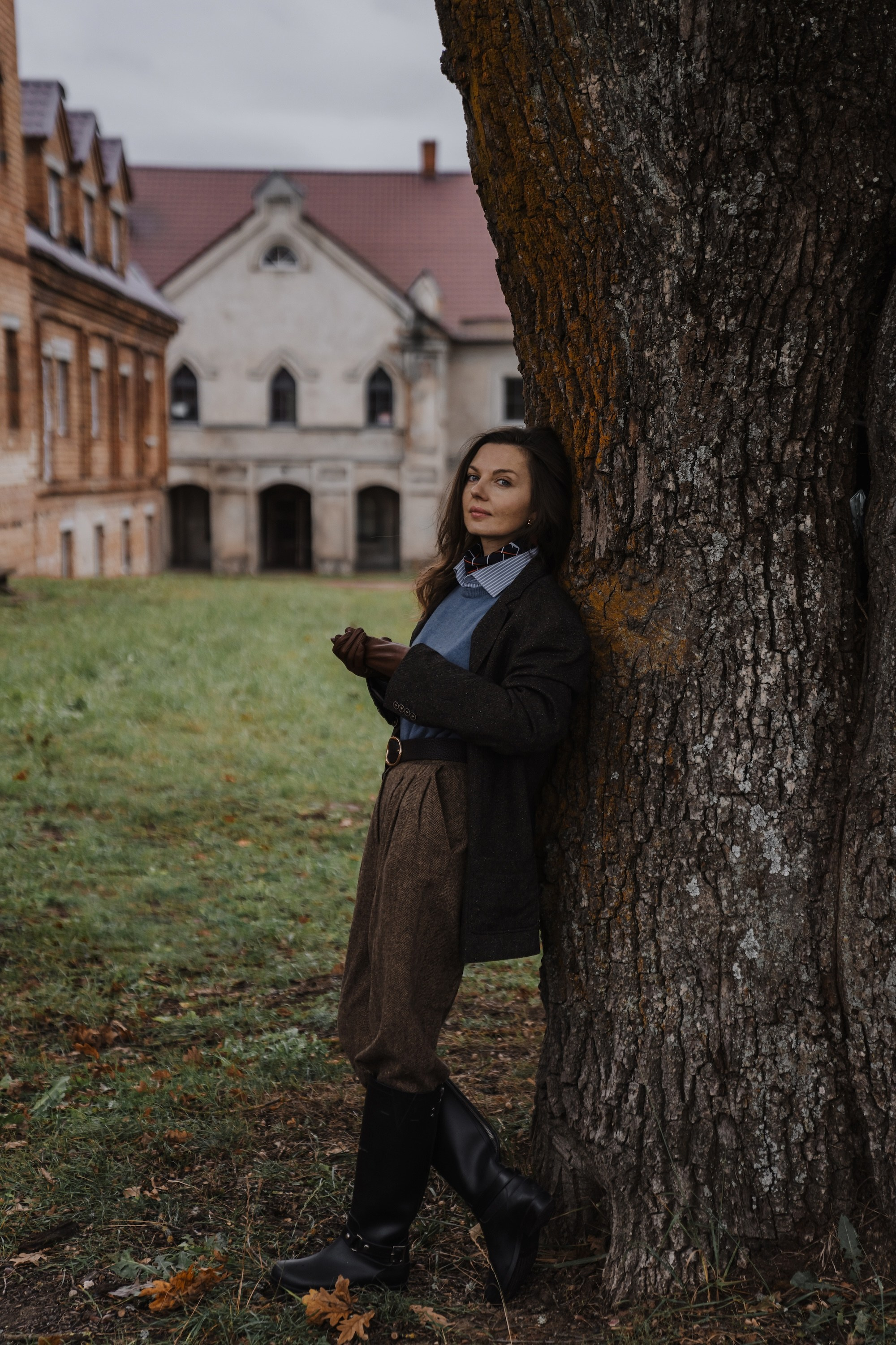 Юля. Осень, в британском стиле, Минск. Olga Modjaro