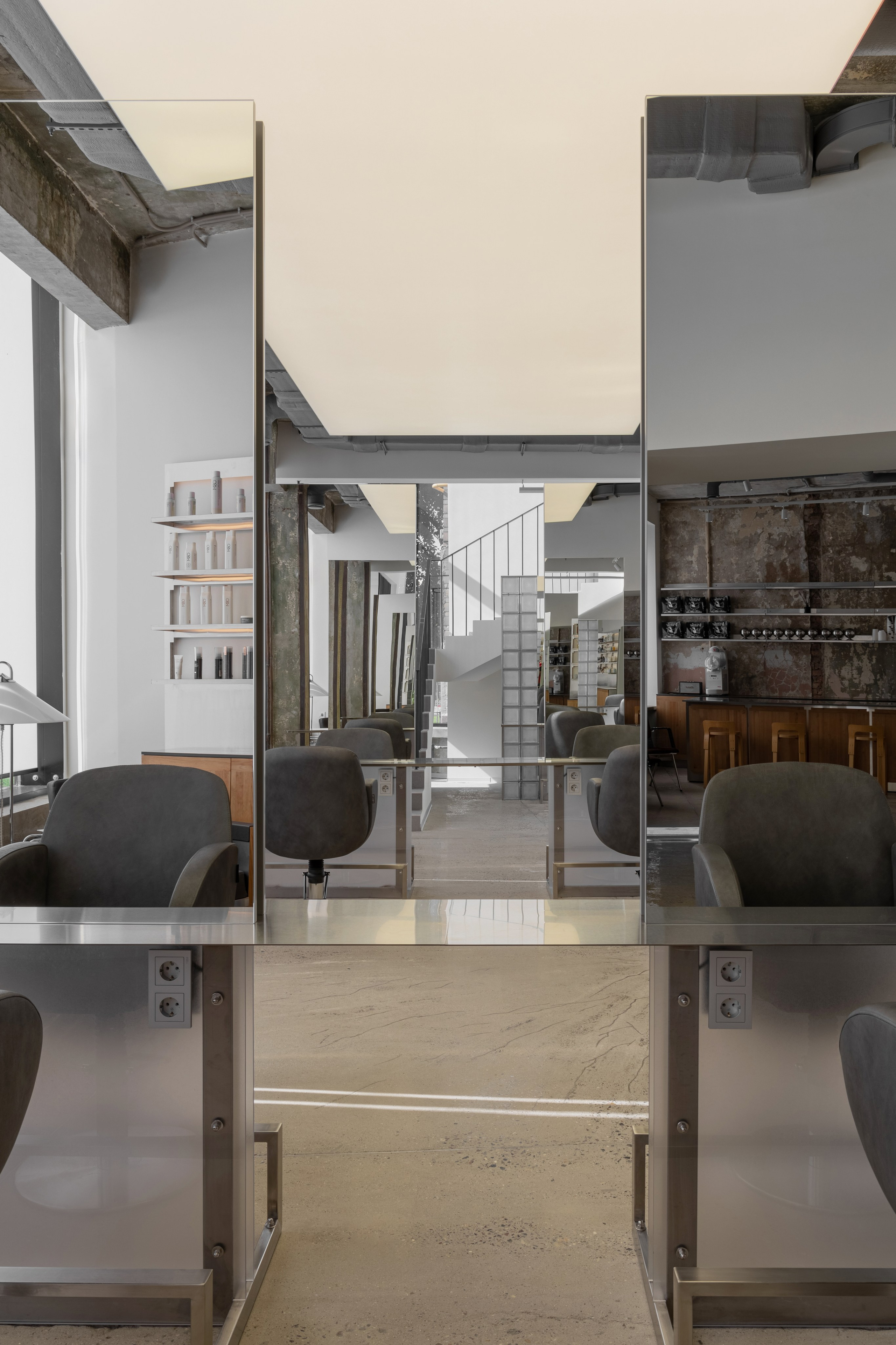 Парикмахерская Культура в Москве. Интерьерный фотограф в Нижнем Новгороде и Москве Владимир Гудков