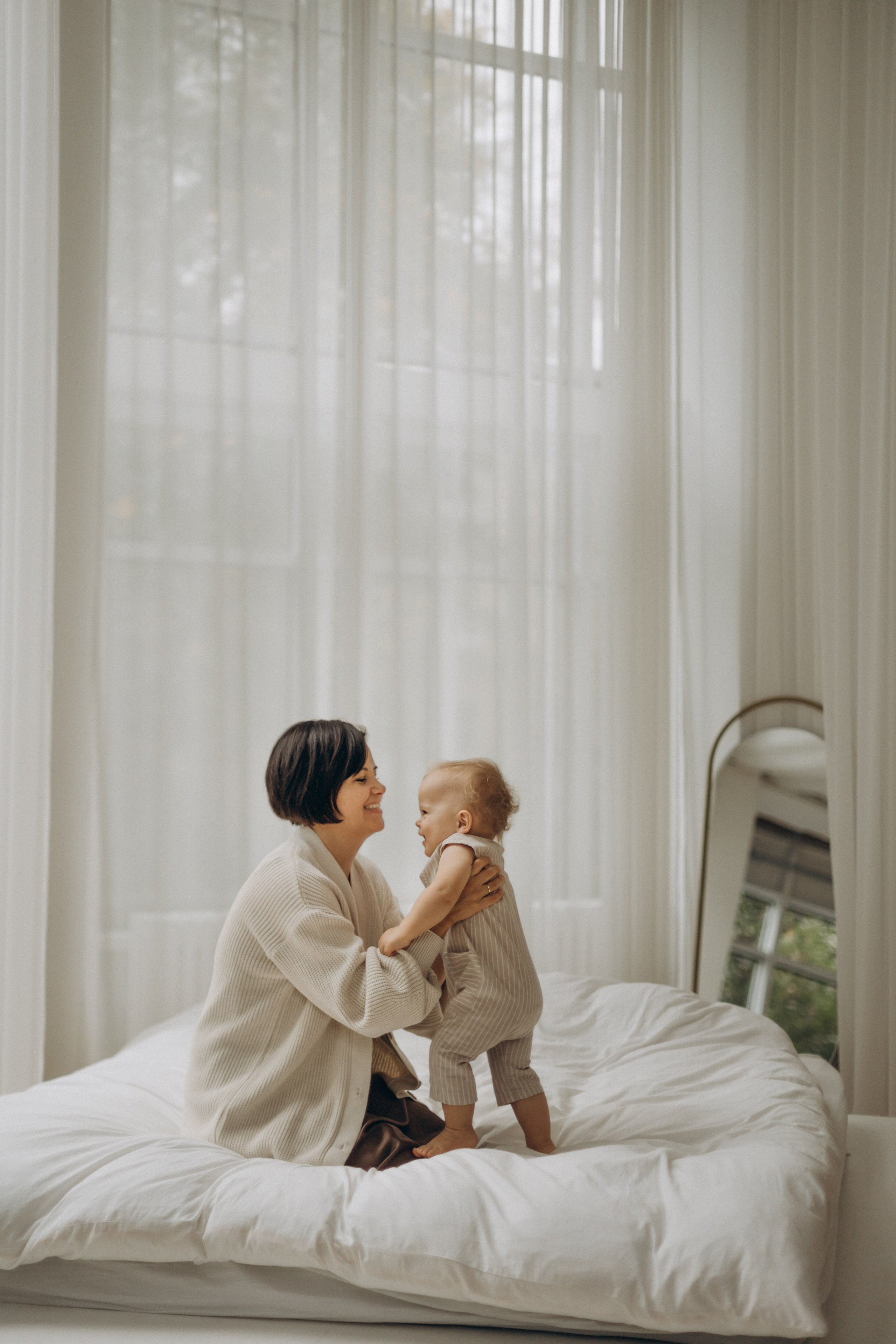 Фотосессия с малышом в студии. Семейный фотограф в Москве и Королеве Евгения Баукова