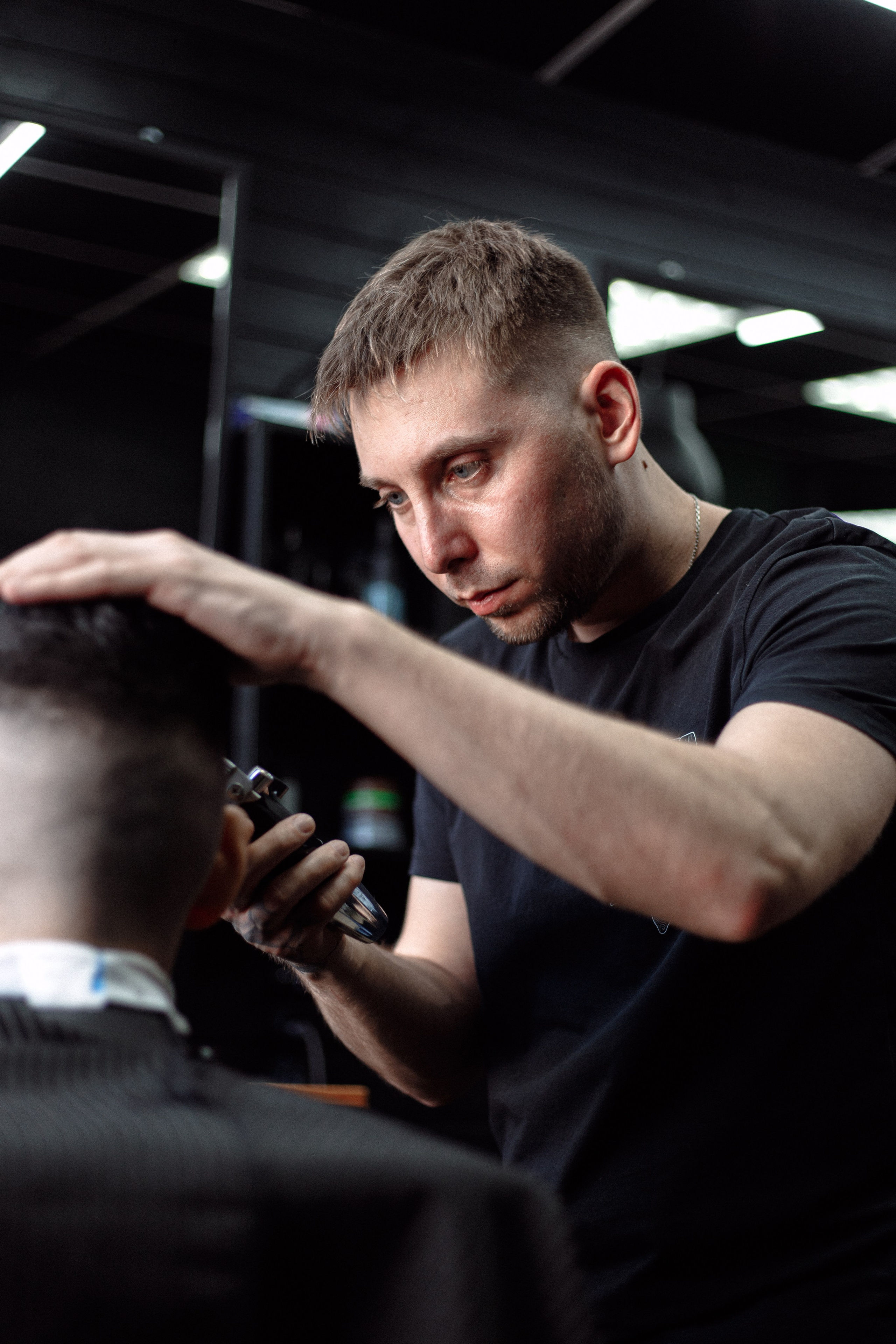 Съёмка барбершопа в Нижнем Новгороде.