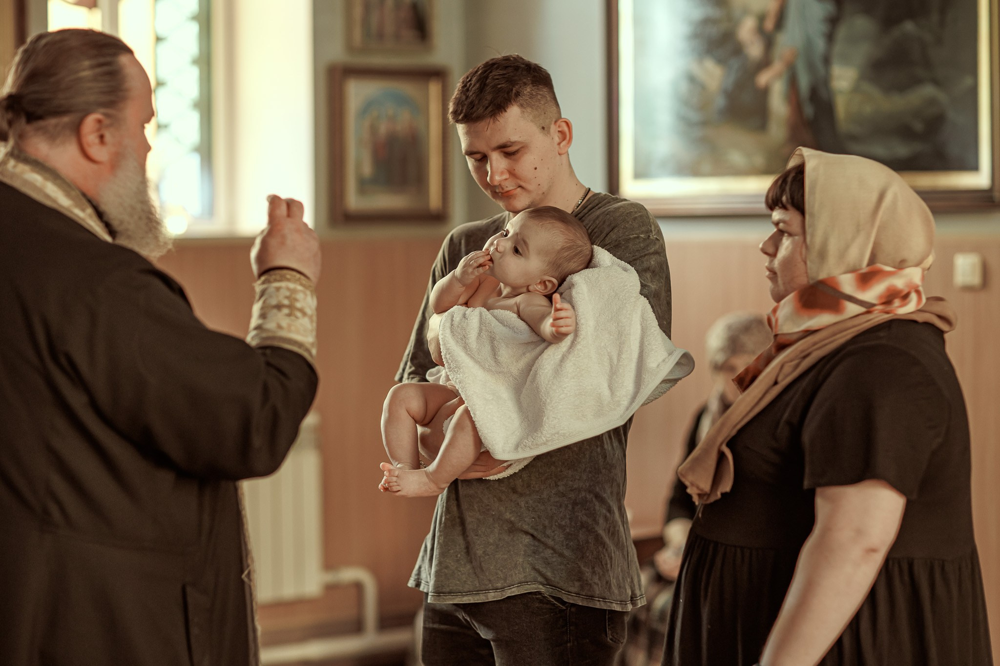 Таинство Крещения Алевтины. 23.03. Детский семейный фотограф в Абинске