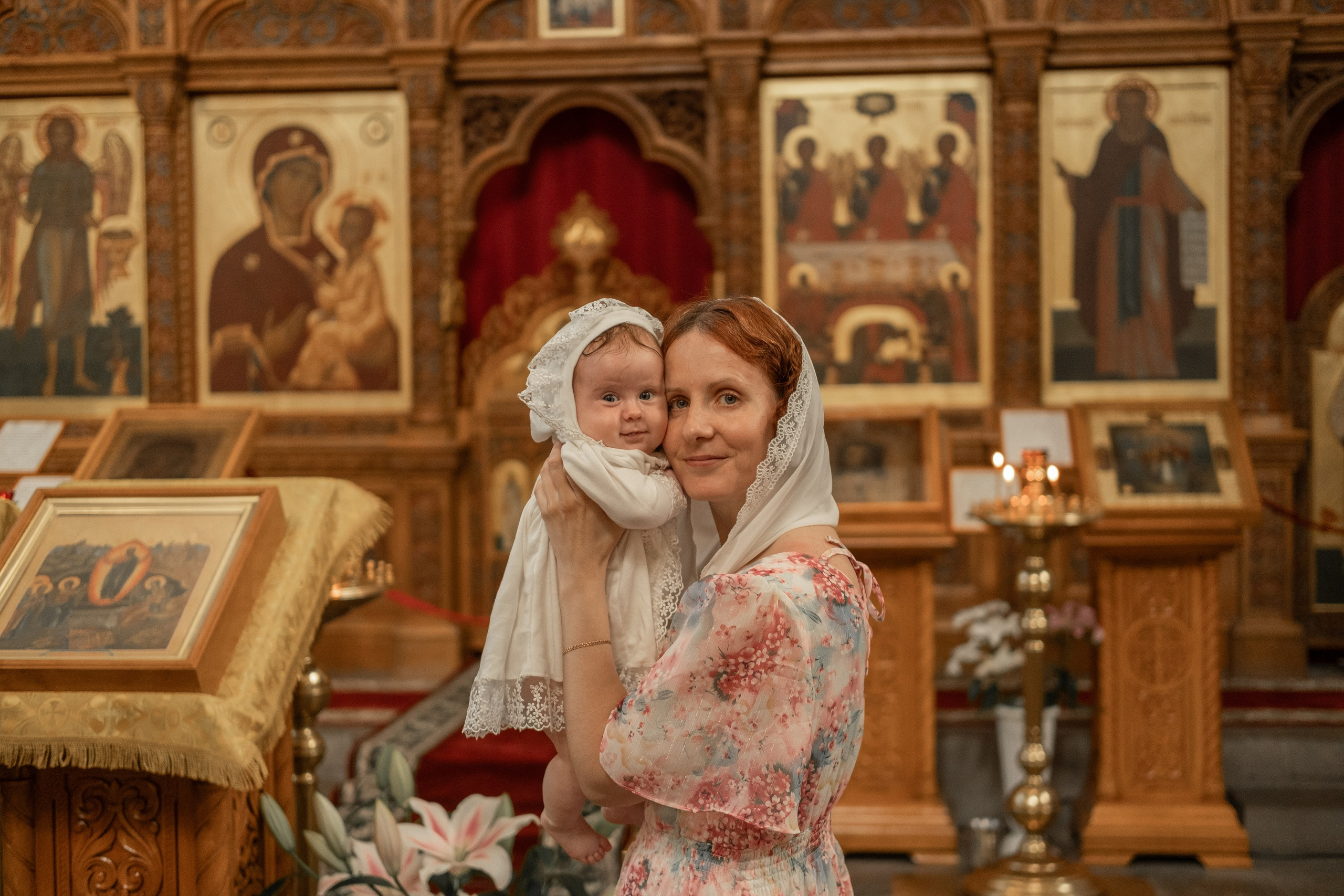 Фотосъемка крещения. Фотограф новорождённых в Санкт-Петербурге Надежда Турченко