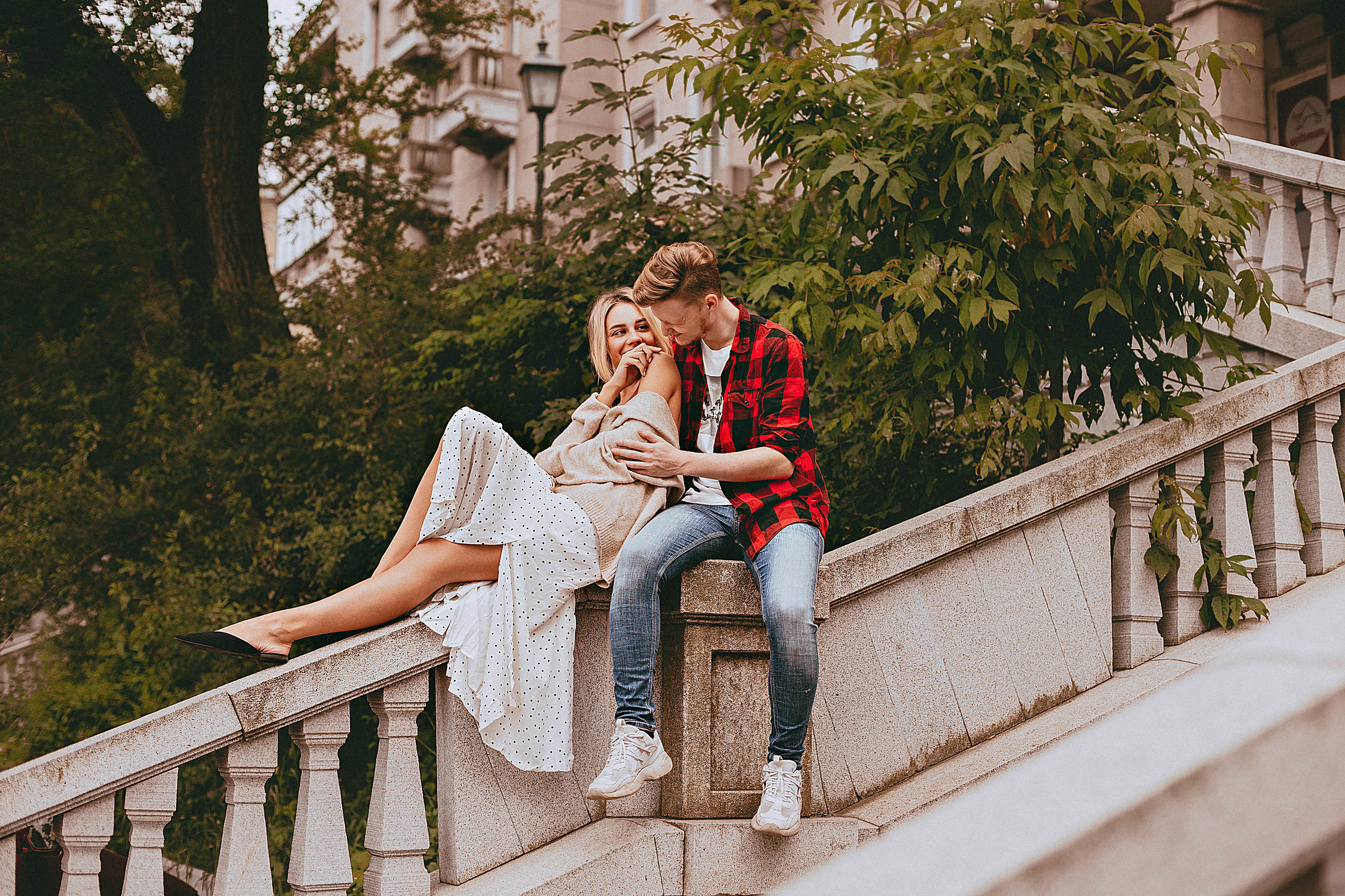Красивая прогулка. Свадебный фотограф Санкт-Петербург  Москва