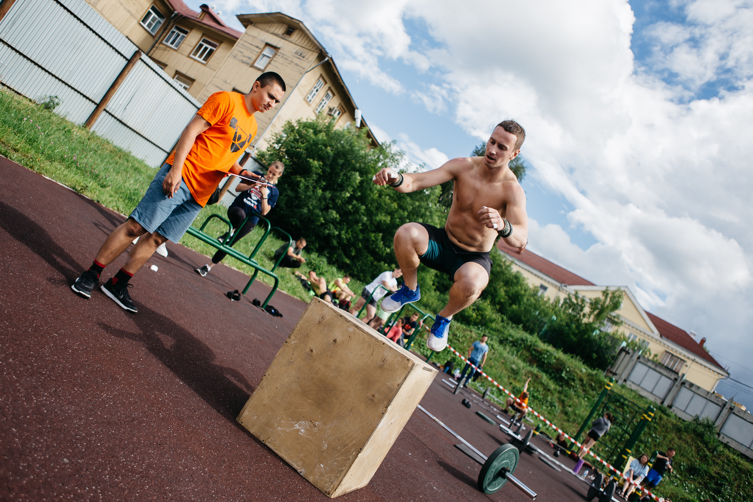 Кроссфит-жара в Березовском (июль 2019)