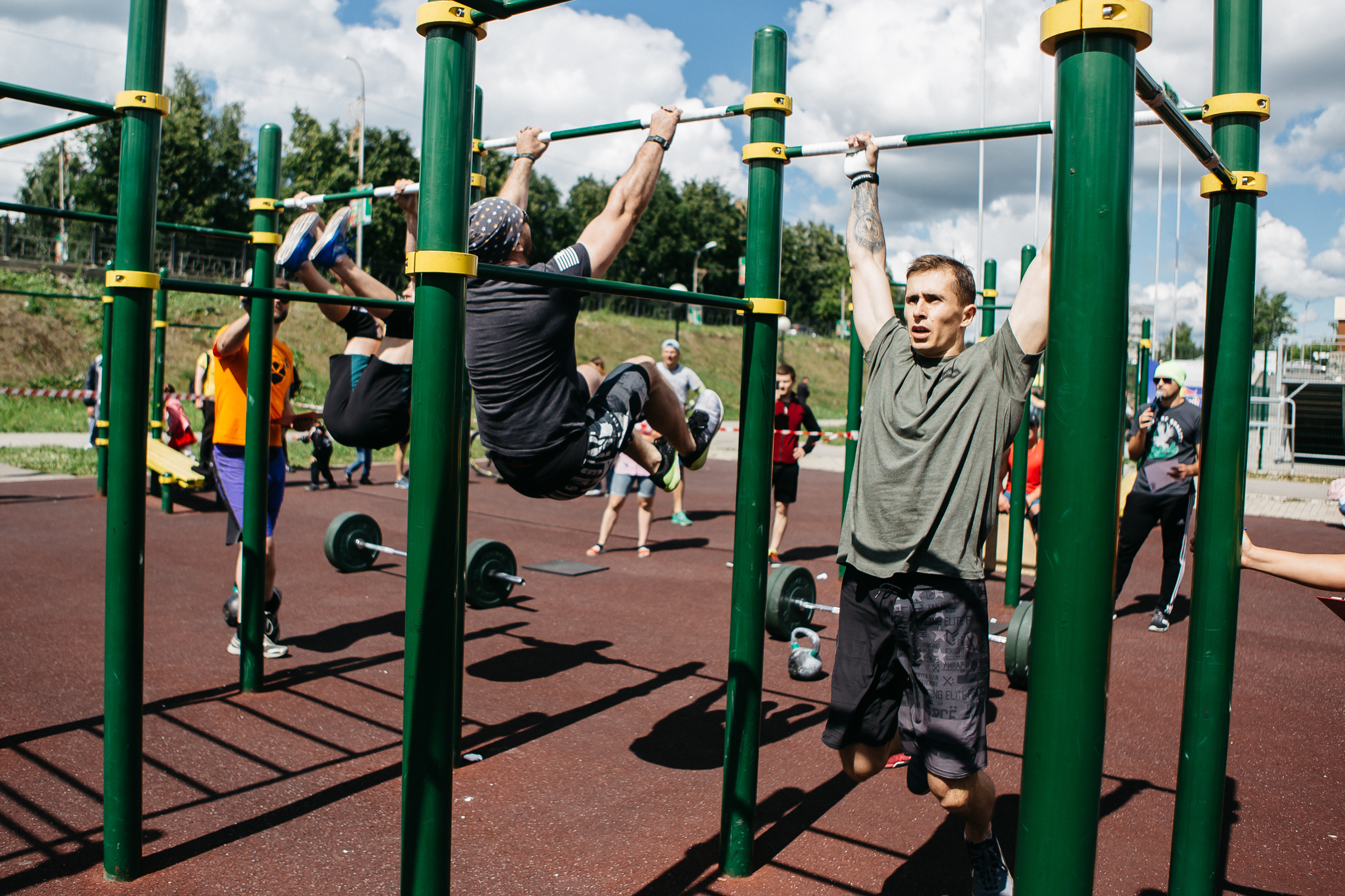 Кроссфит-жара в Березовском (июль 2019)