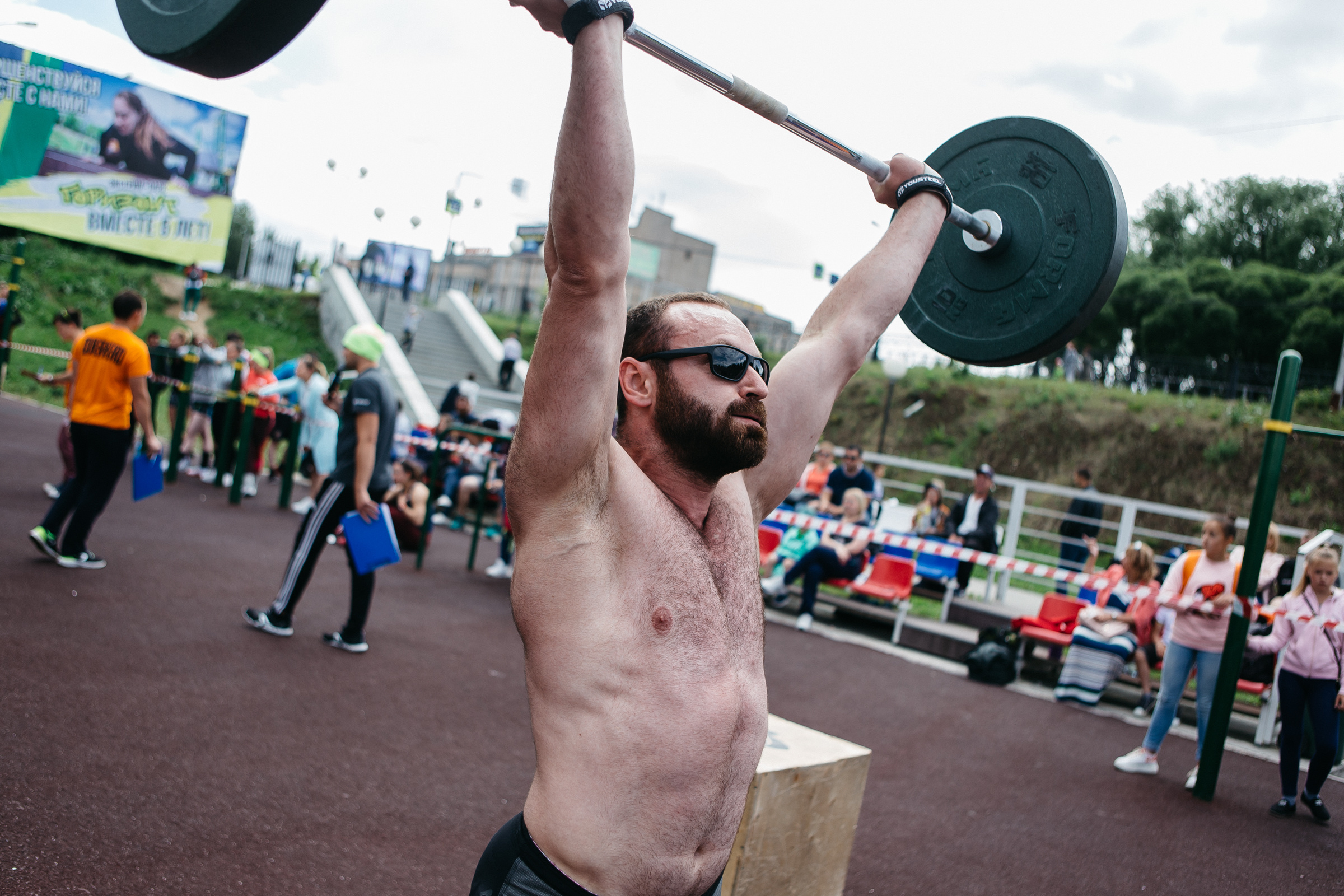 Кроссфит-жара в Березовском (июль 2019)