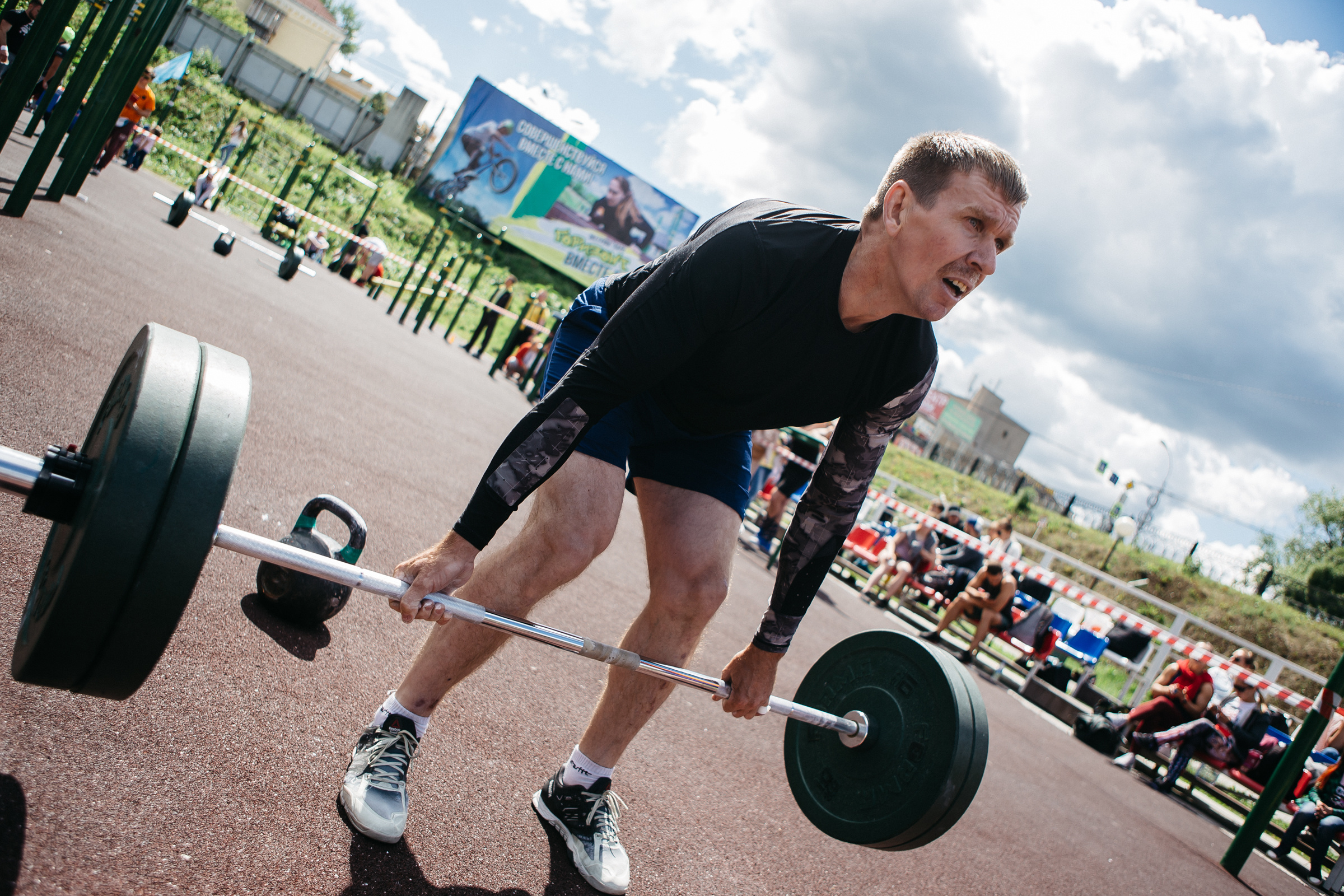 Кроссфит-жара в Березовском (июль 2019)